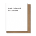 Thank God - Love Card