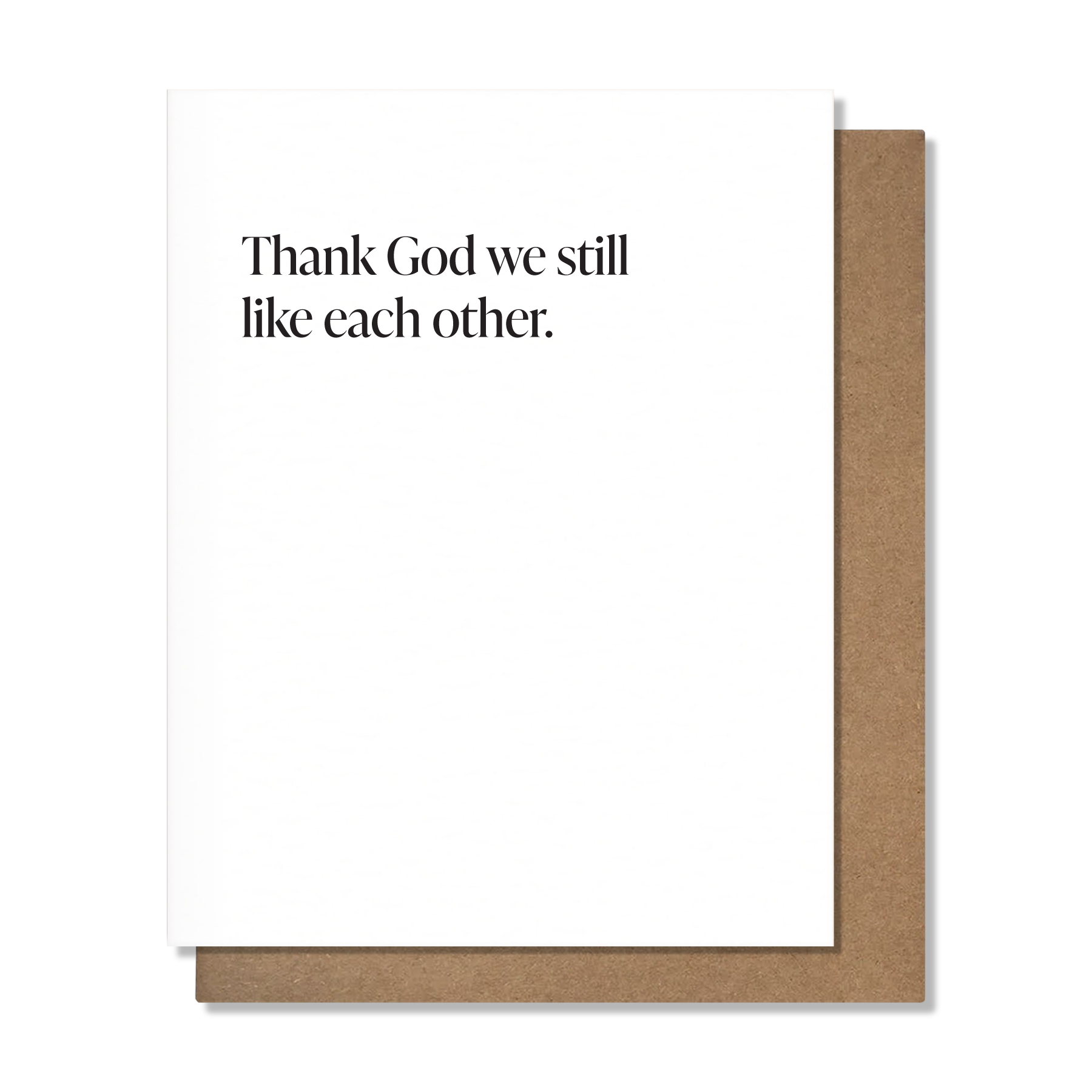 Thank God - Love Card