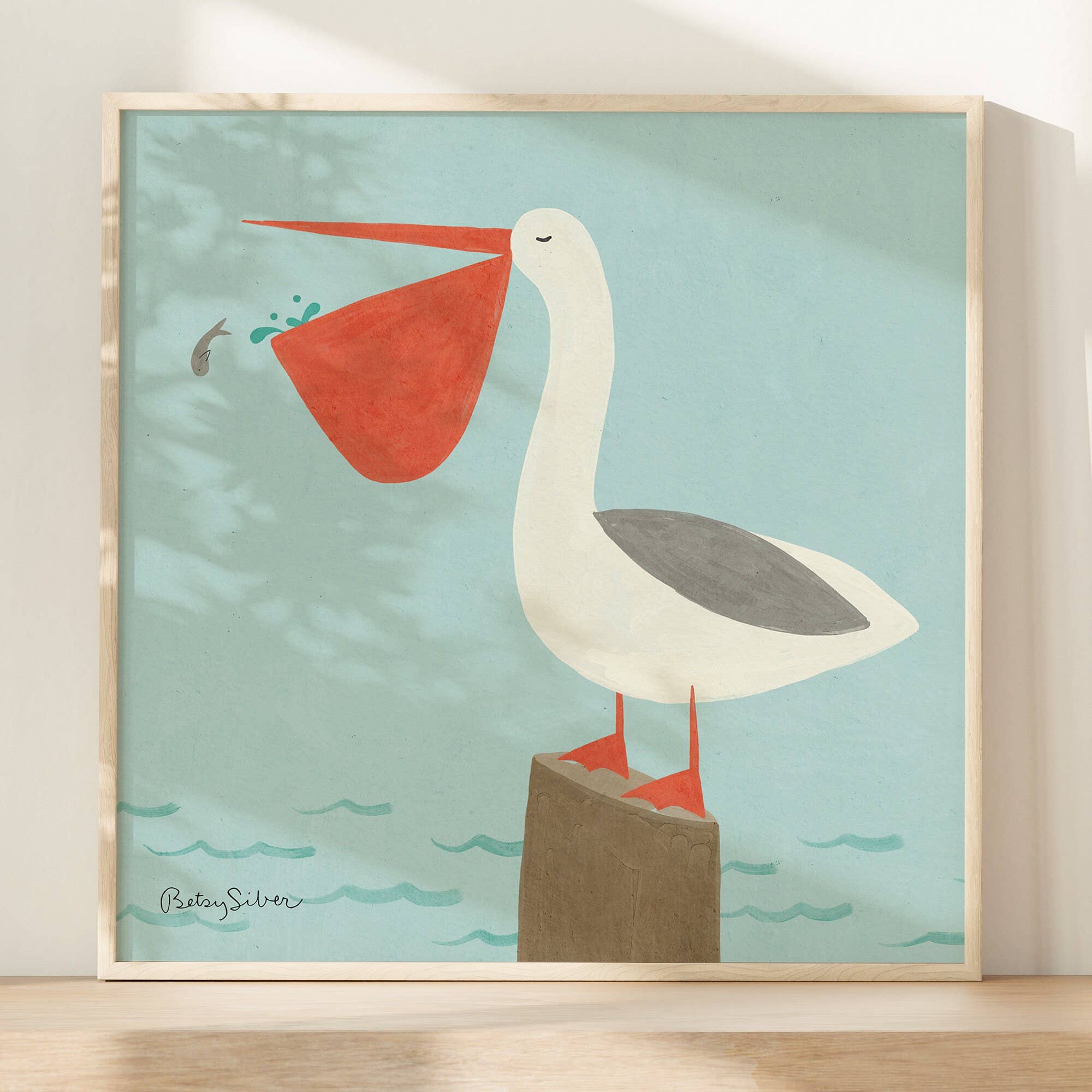 Pelican Art Print