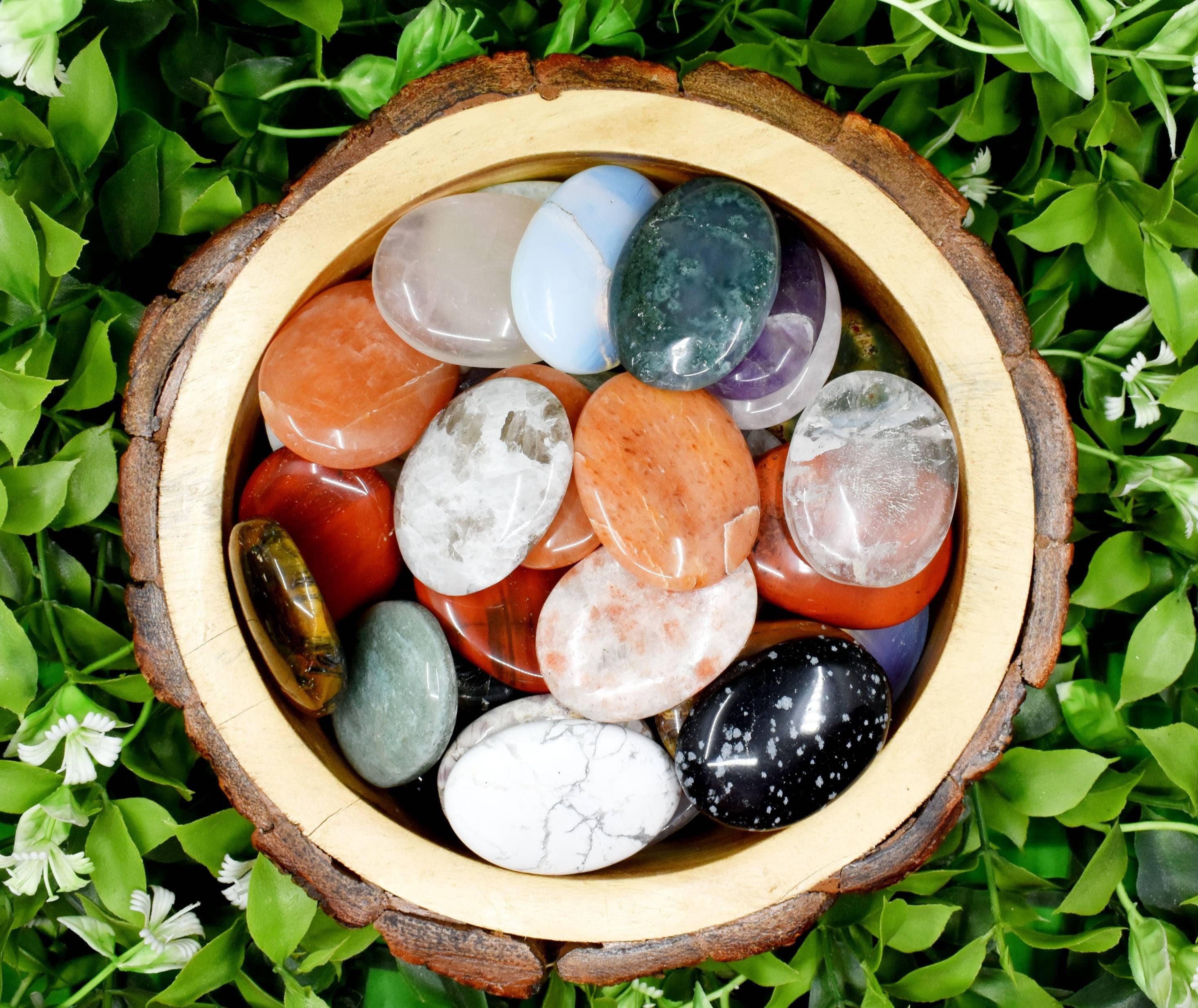 Gemstone Worry Stones | Palm Stone | Thumb Stone