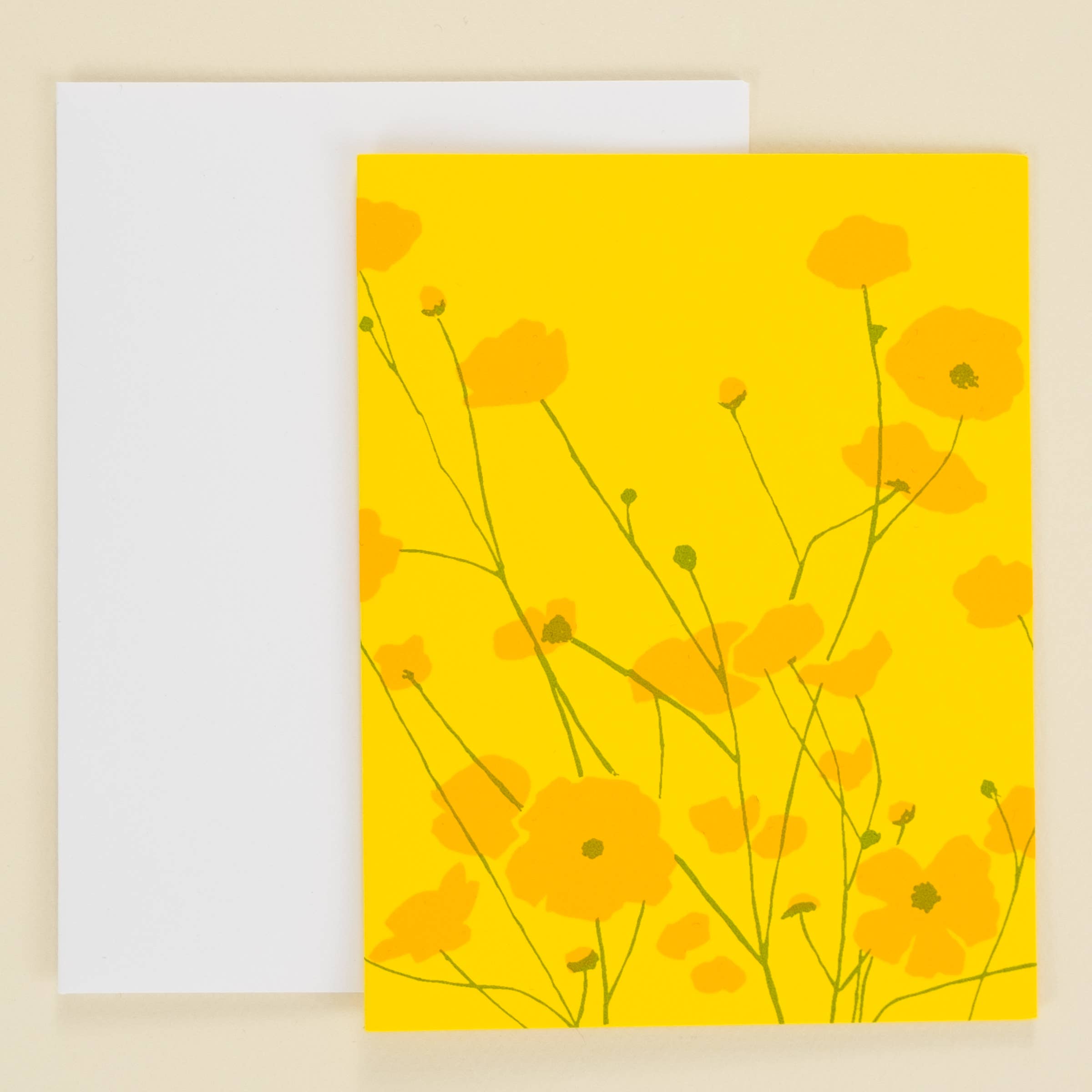 Buttercup card
