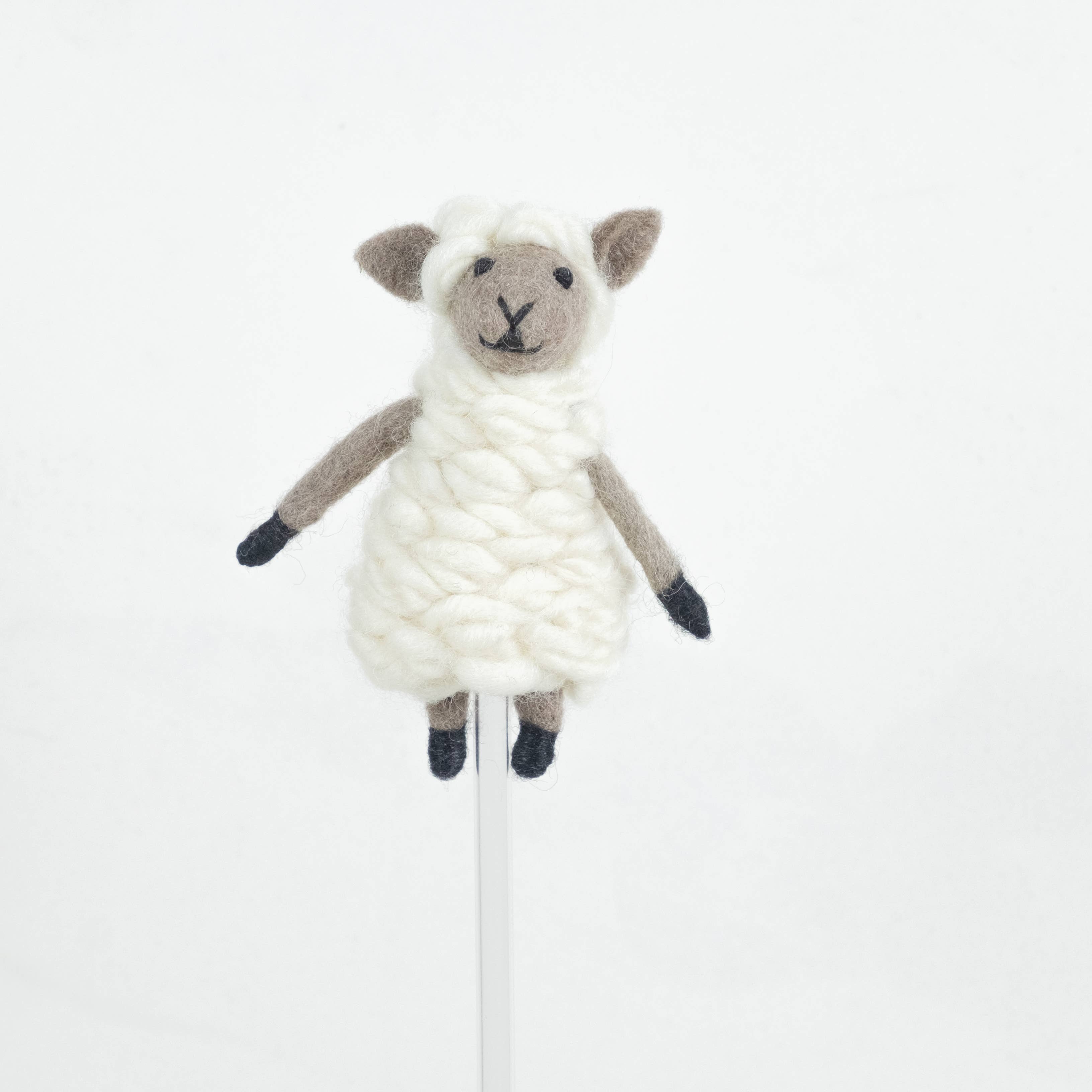 Finger Puppets - Natural Sheep - Assorted