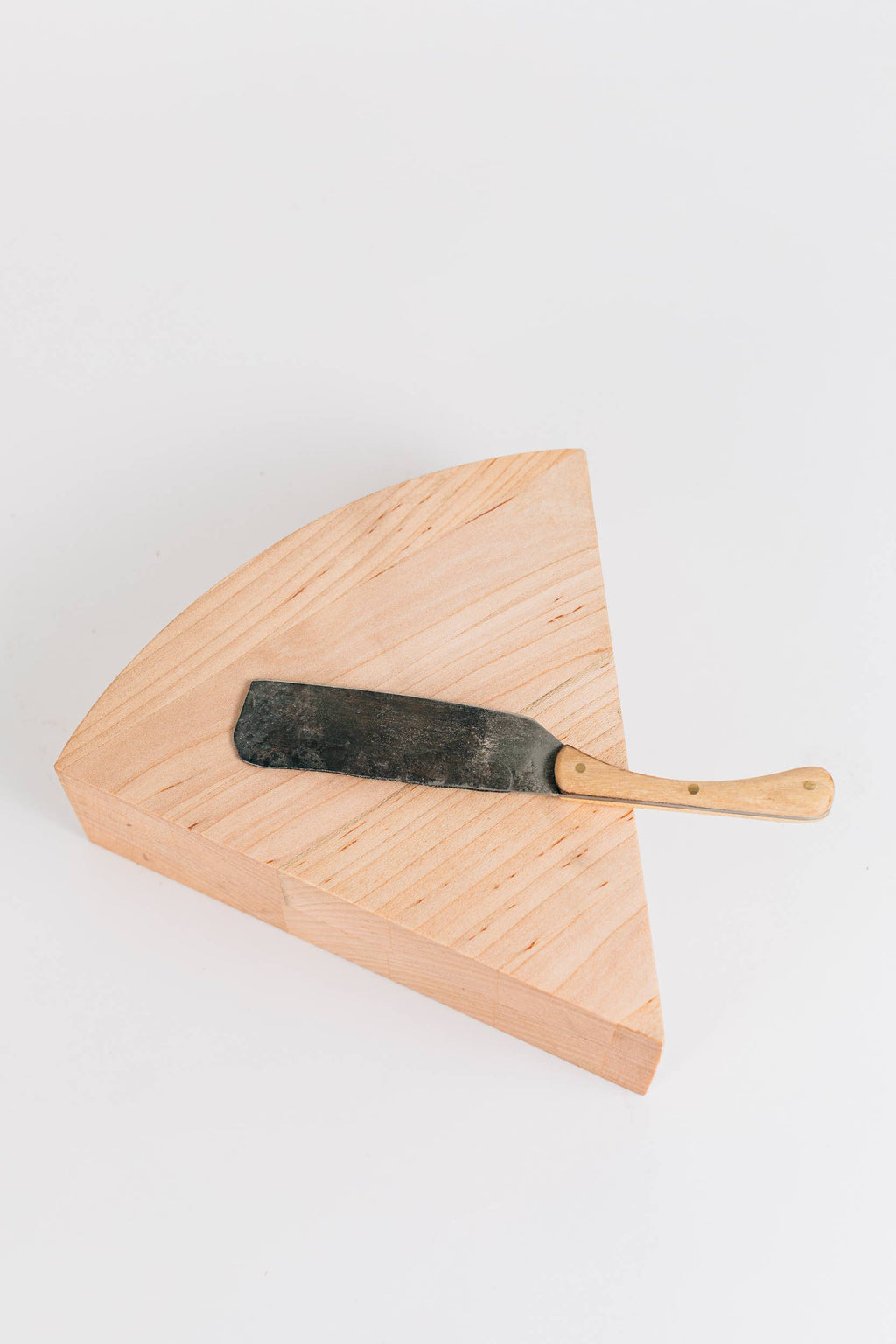 The Cheese Block with Hand Forged Spreader