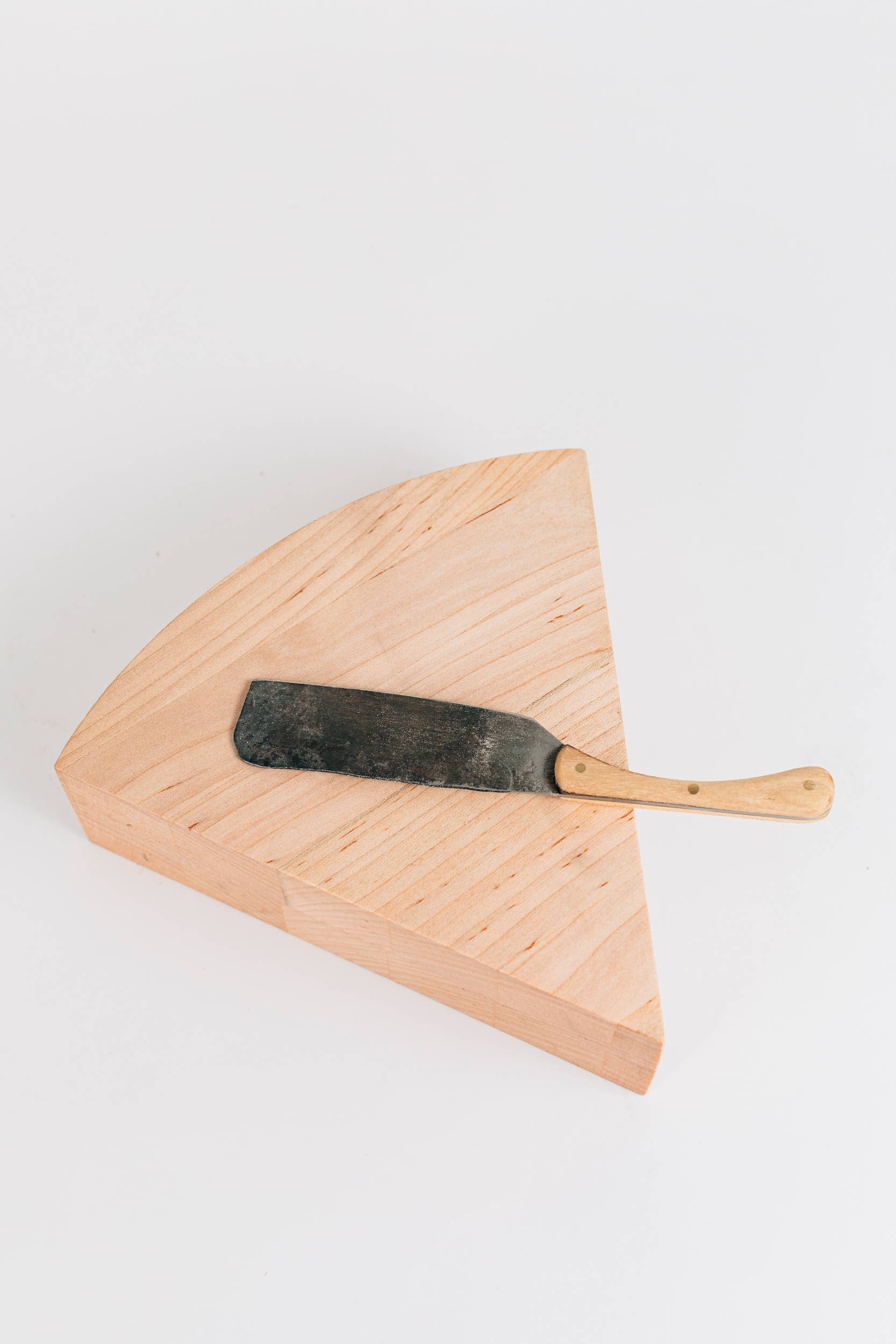 The Cheese Block with Hand Forged Spreader