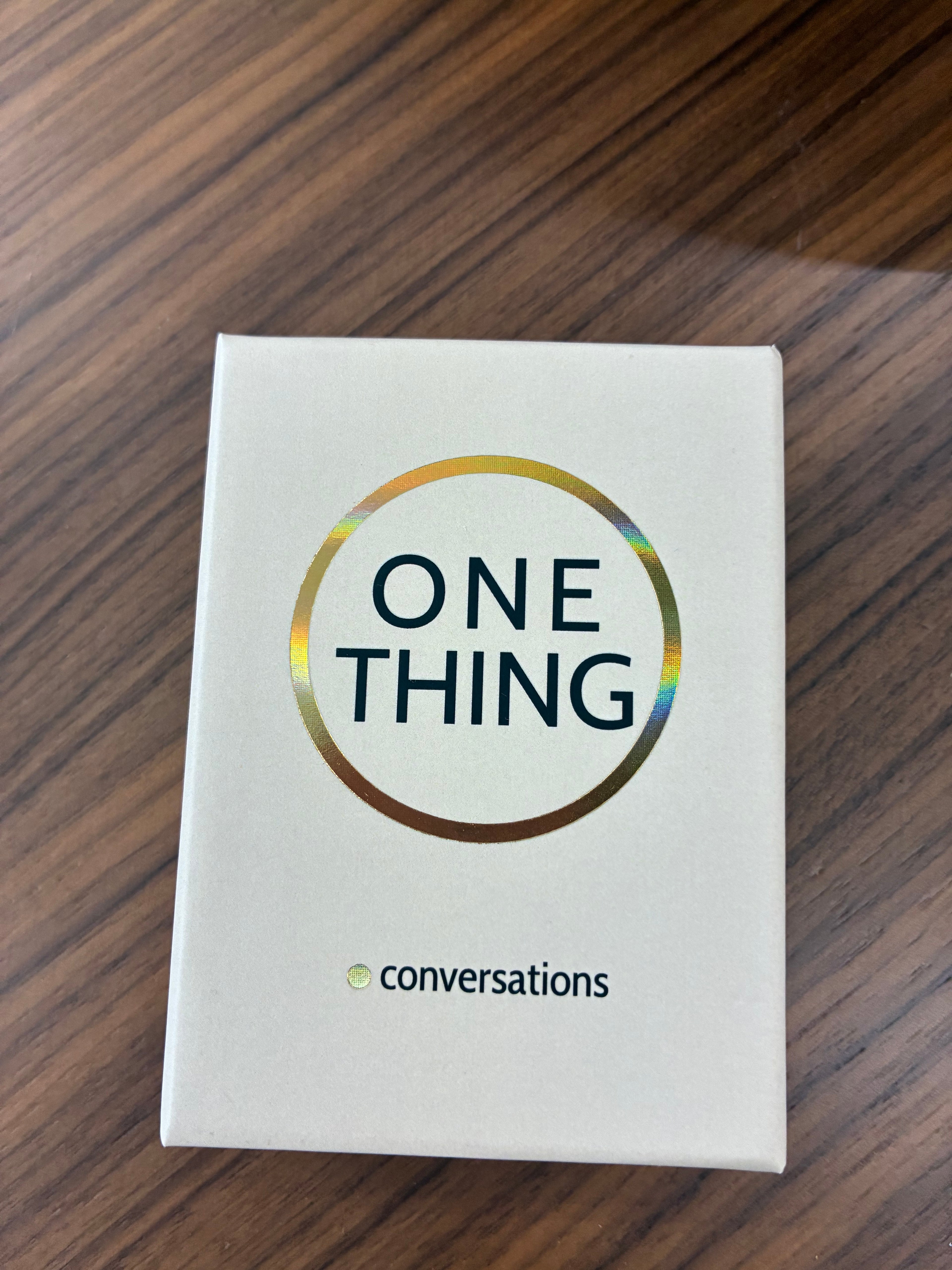 One Thing Conversations