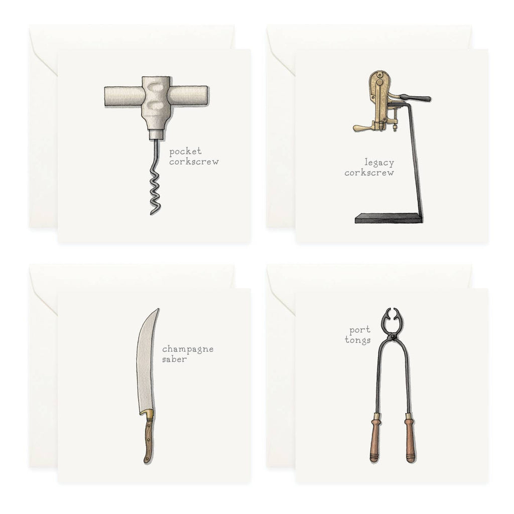 Mini Cards Set / Wine Openers