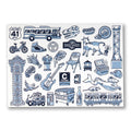 Chicago Icons Postcard