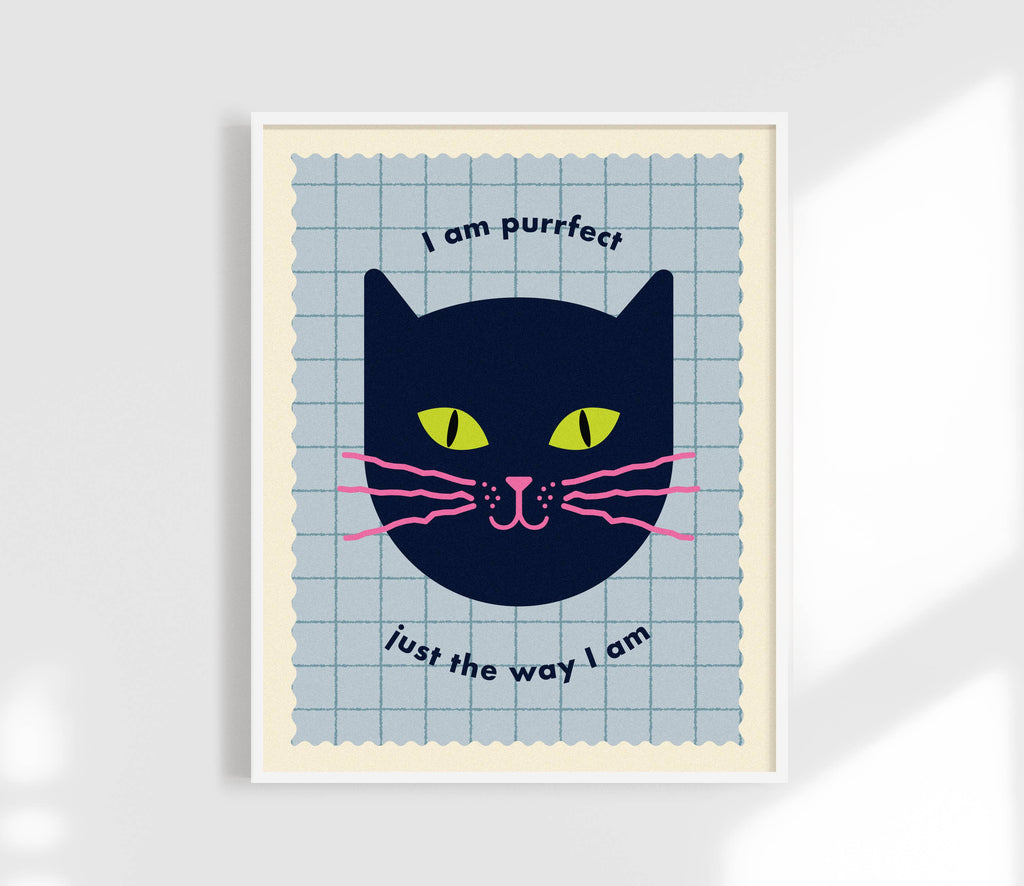 Perfect Just The Way I am Print -Kids Affirmation Art