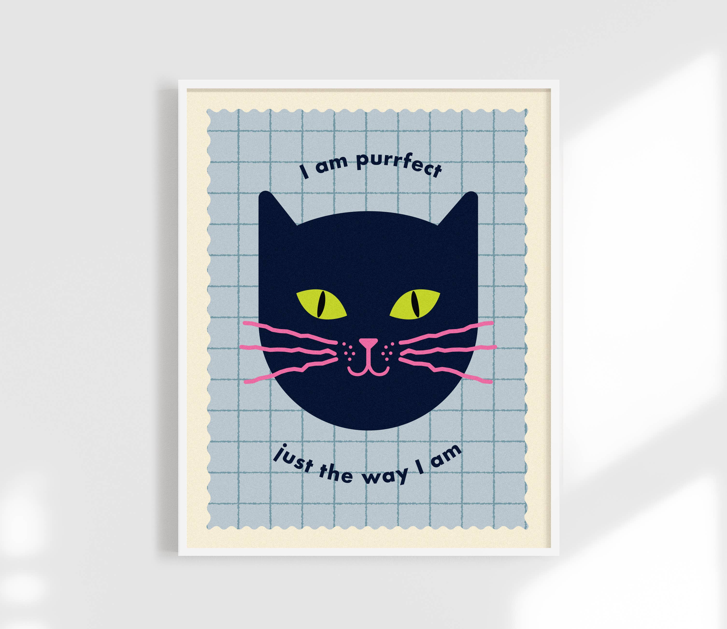 Perfect Just The Way I am Print -Kids Affirmation Art