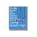 White Sneakers Father's Day Greeting Card