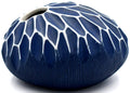 159W69BLUE PEBBLE MINI S-Handcrafted Porcelain Bud Vase