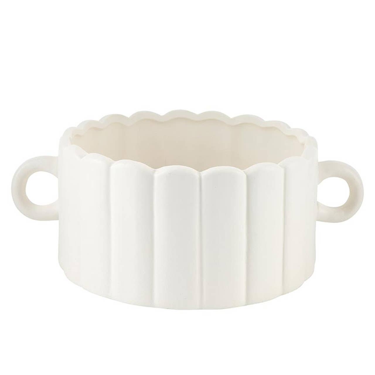 Ceramic Bowl with Handle