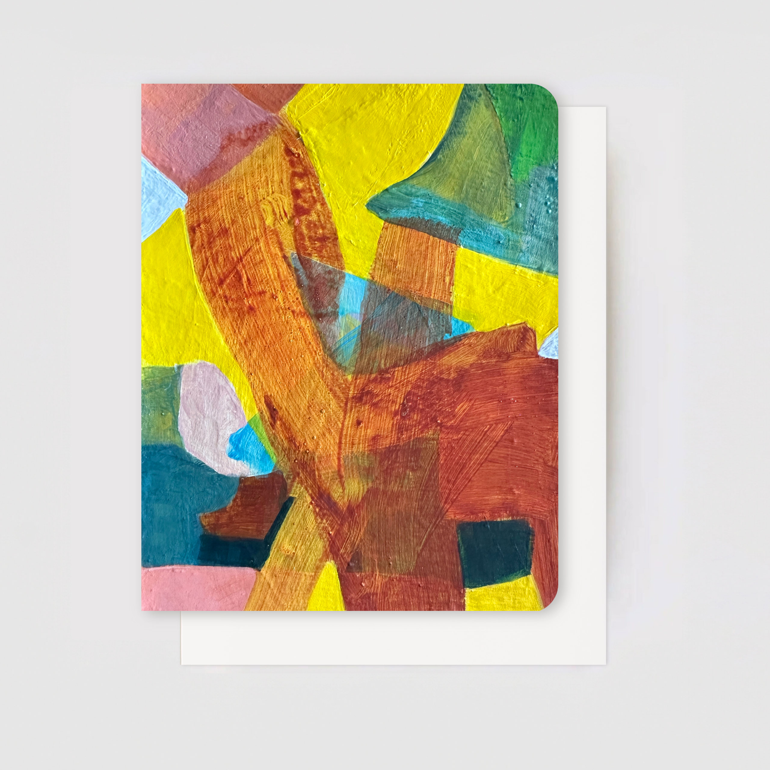 Vibrant Original Art Card Set - Abstracts III (Set of 5)