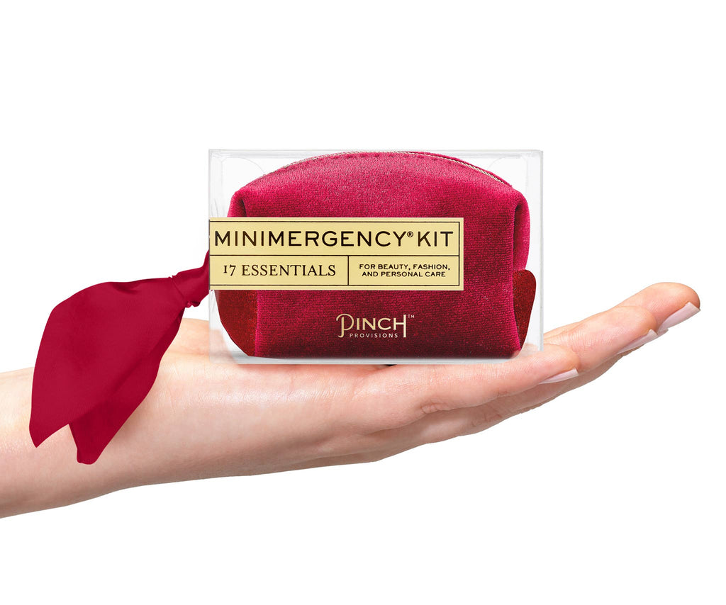 Velvet Scarf Minimergency Kit | Holiday Gifts for Women