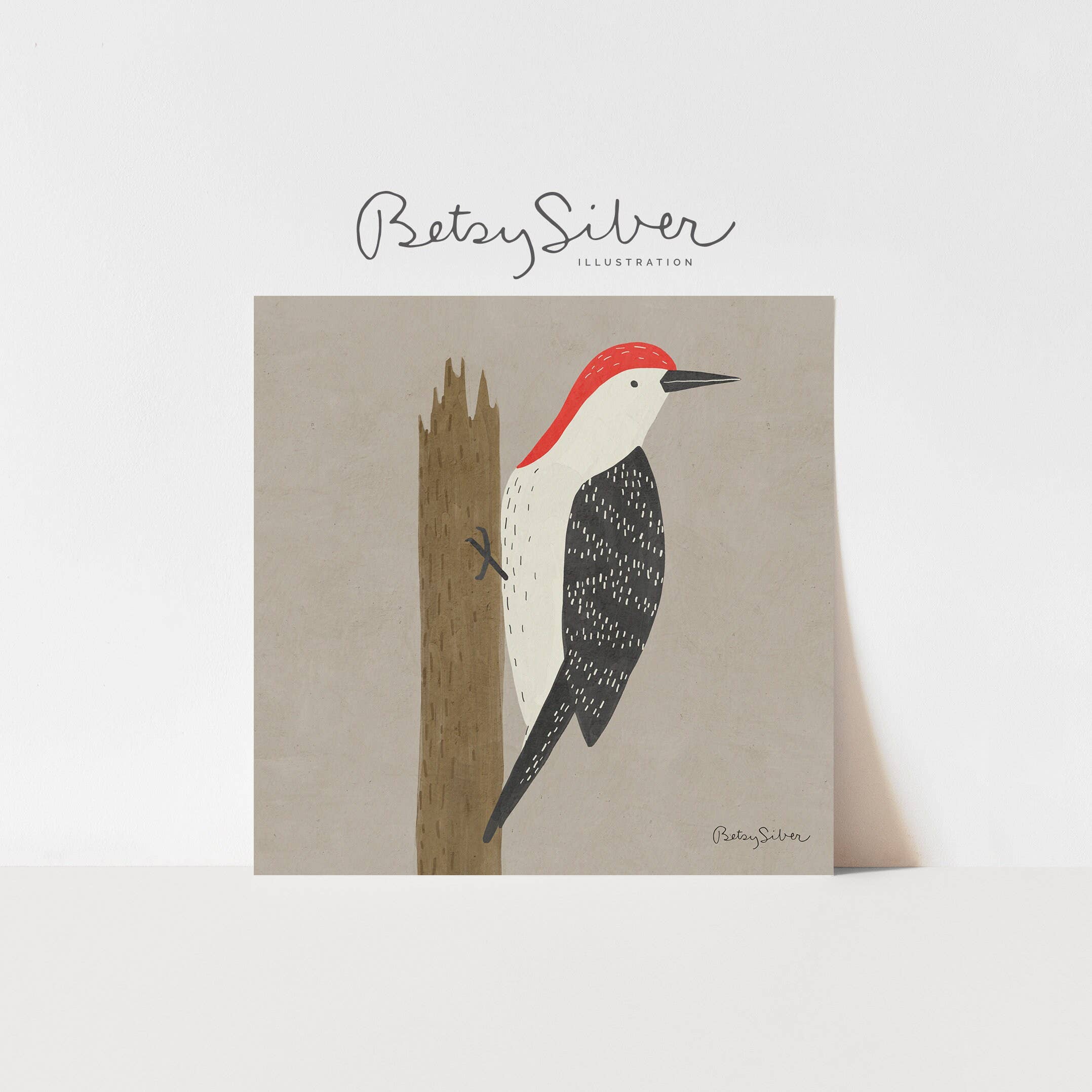 Woodpecker Art Print