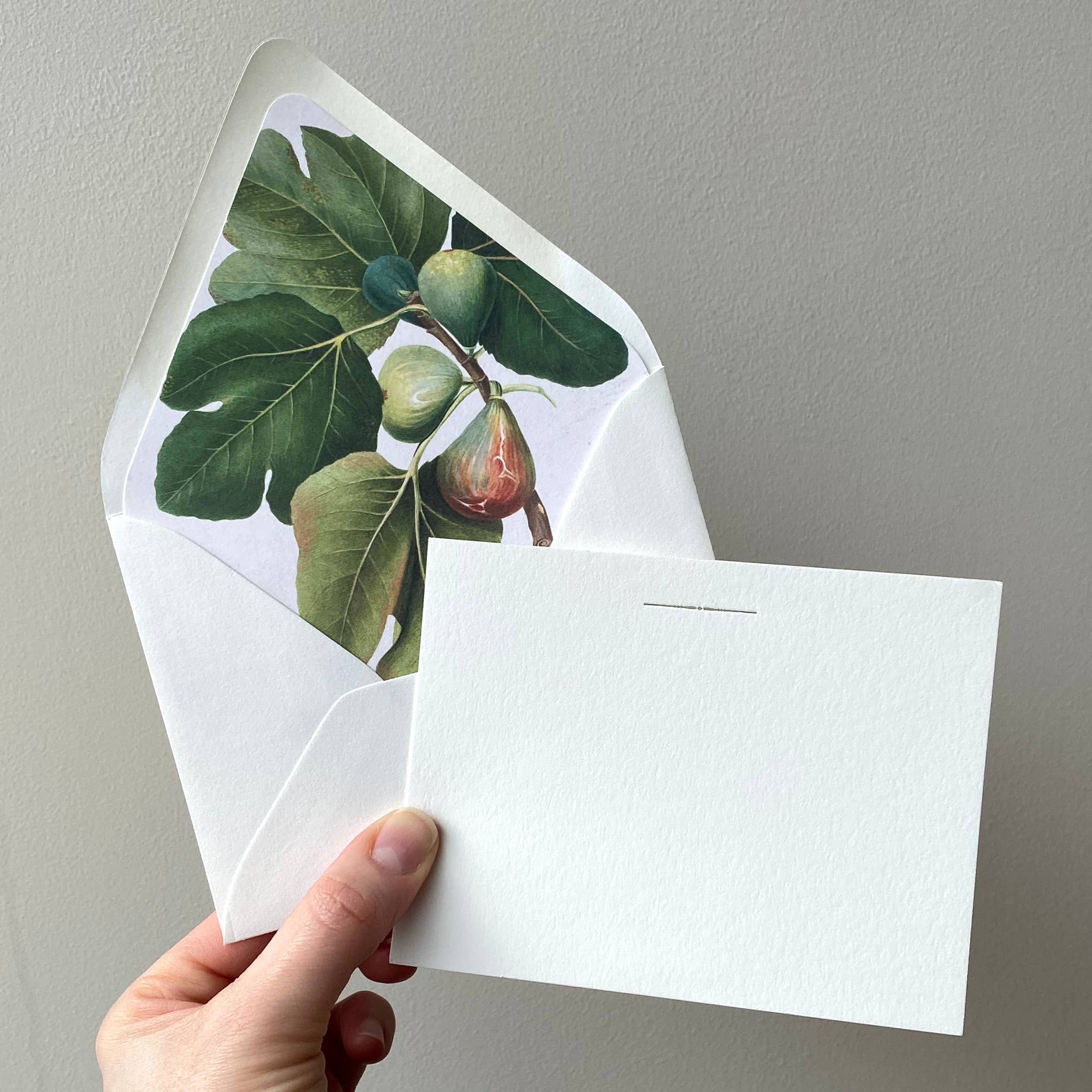 Fall Figs Letterpress Stationery Pack