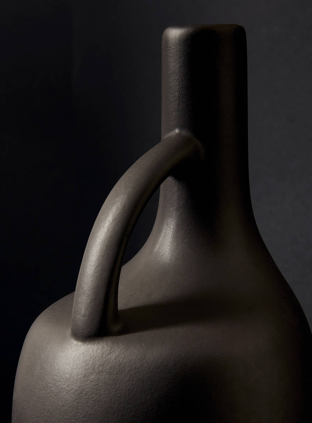 Handmade Stoneware Olive Oil Dispenser | Canard 34 oz