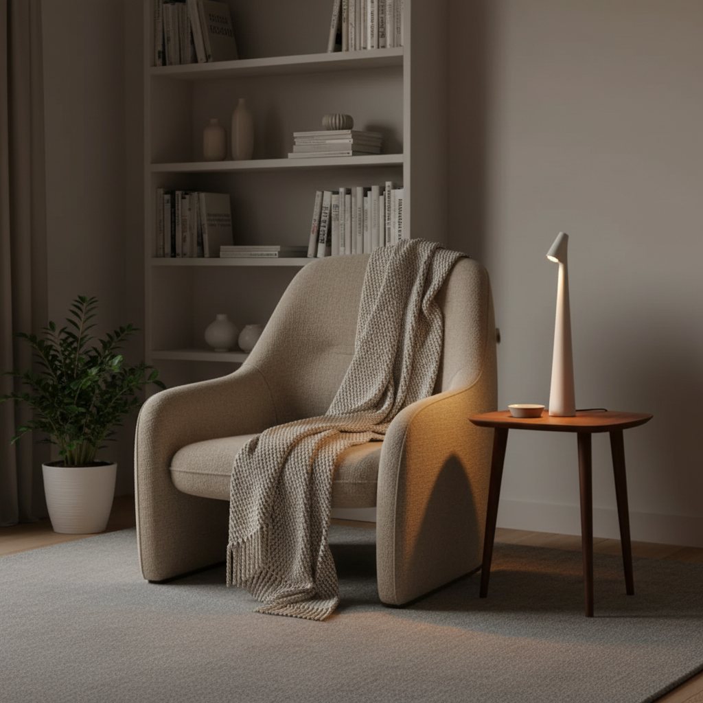 Minimalist Portable LED Table Lamp