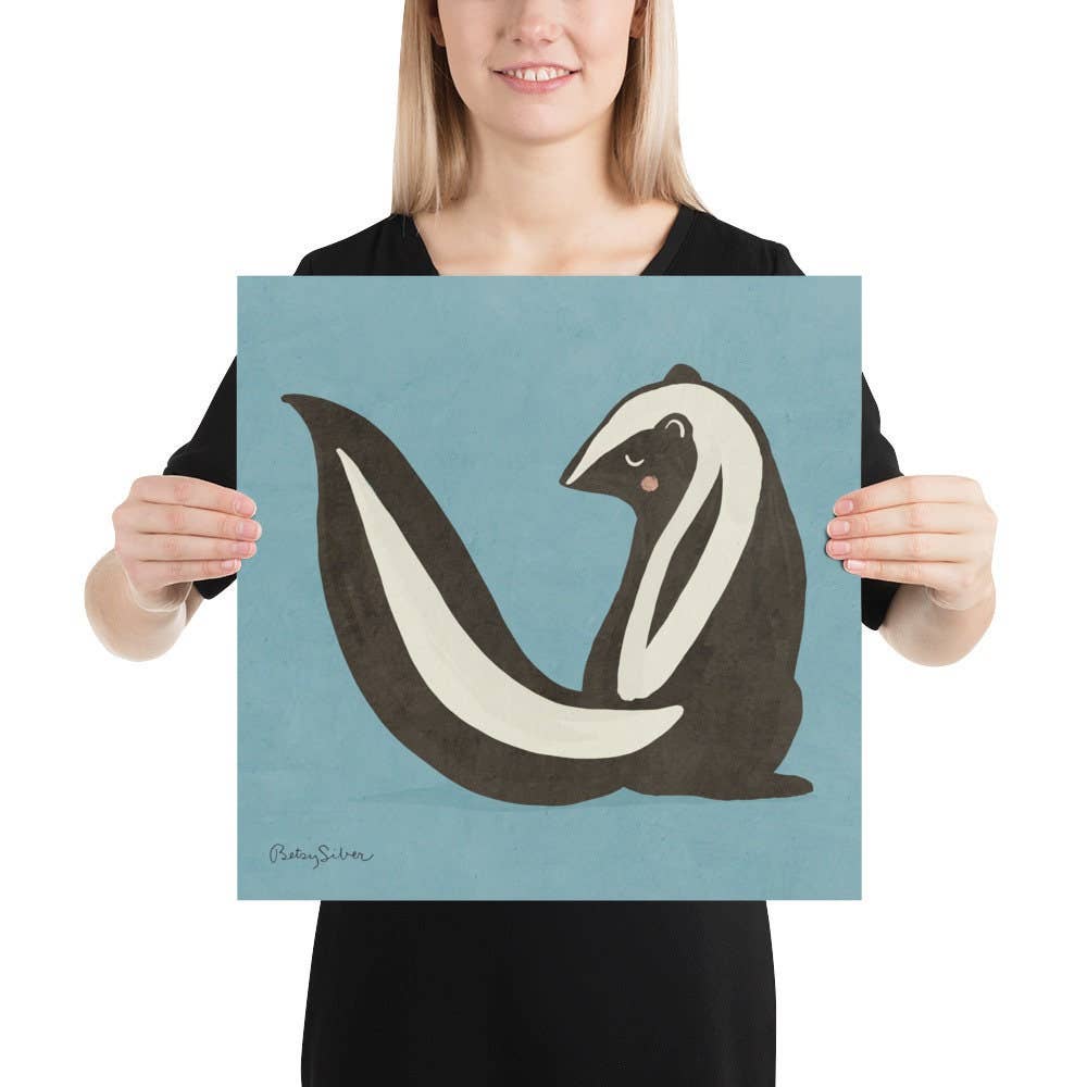Skunk Art Print