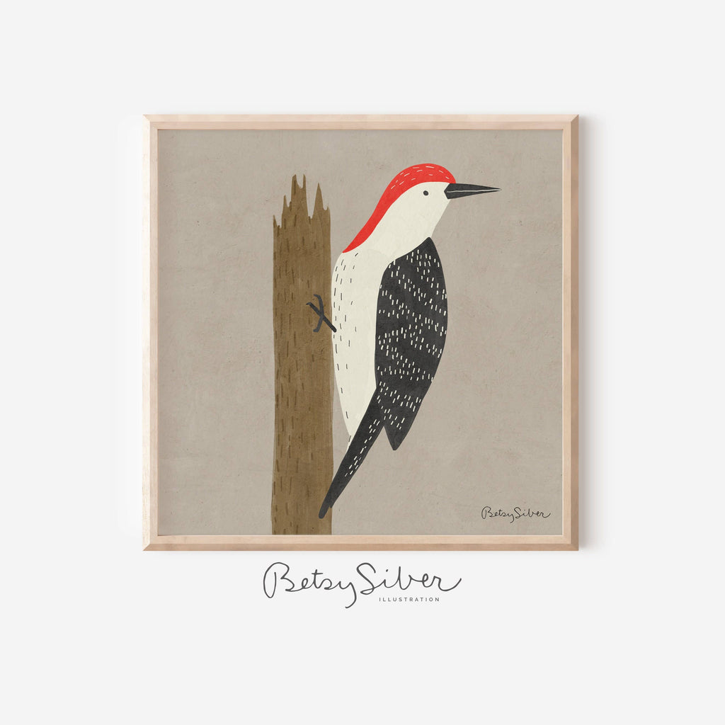 Woodpecker Art Print