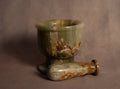 Large Heirloom Mortar & Pestle - Multi Green Onyx