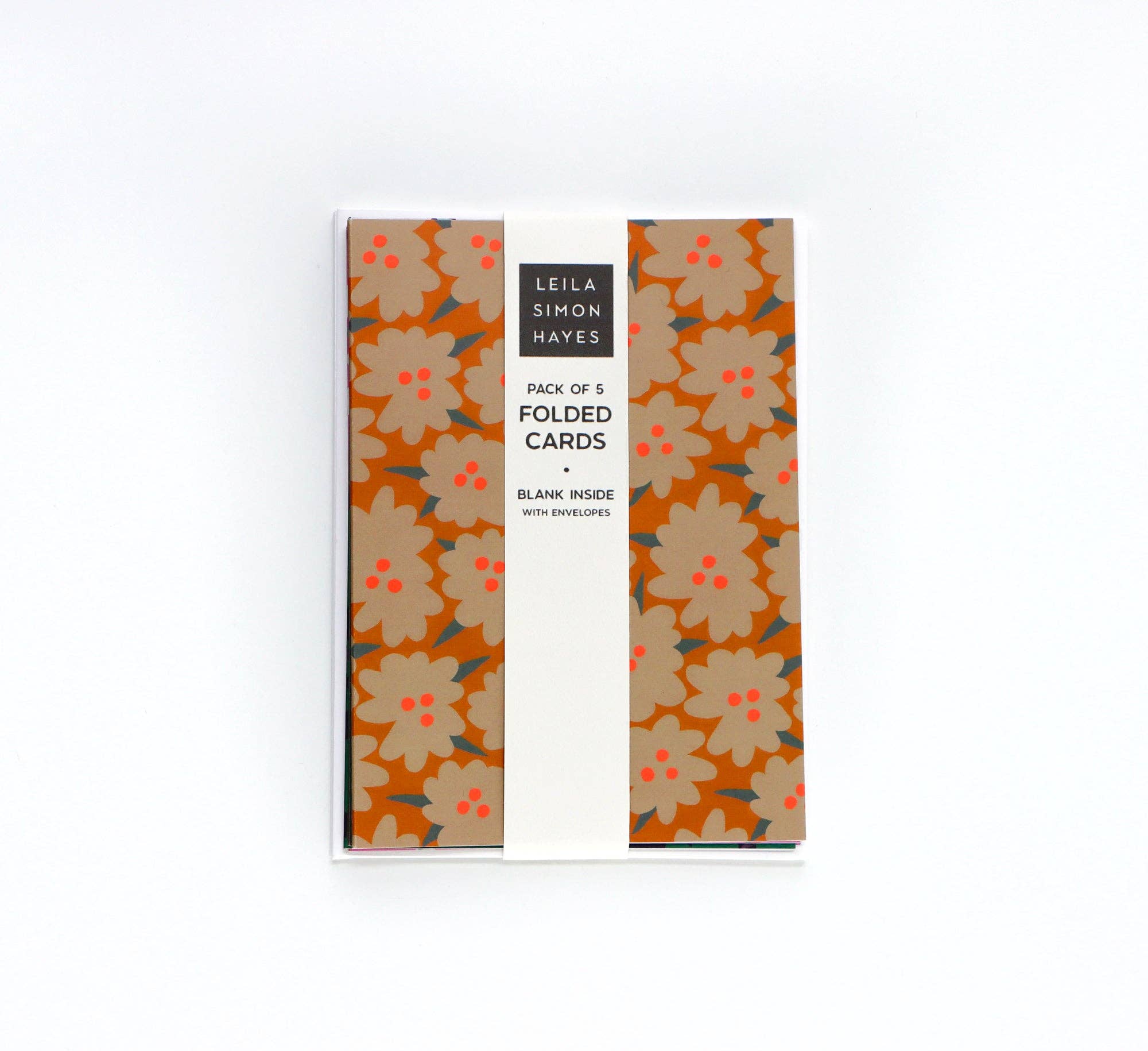 Bursting, folded card pack
