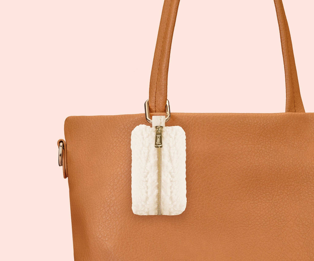 Sherpa Minimergency Charm | Ivory Stocking Stuffer Bag Charm