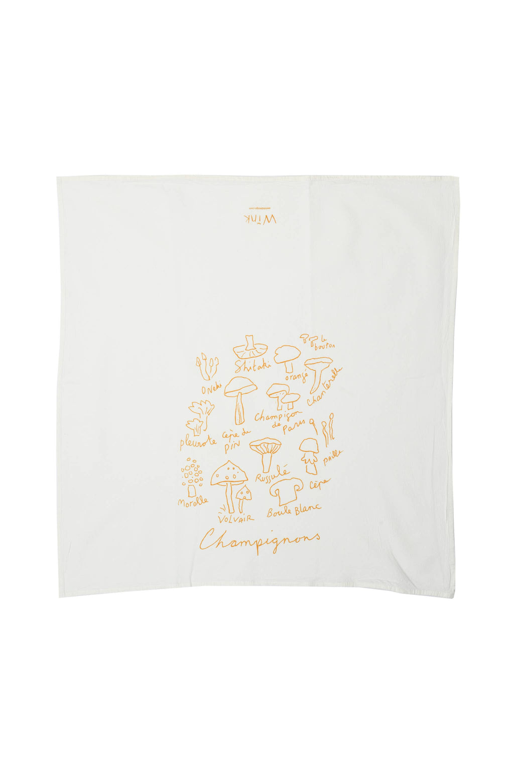Champignon tea towel