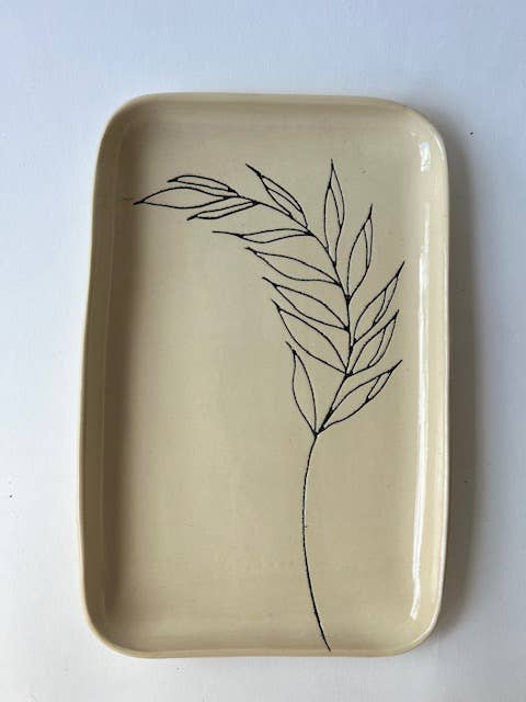Tray (Rounded): Willow Oak