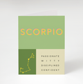 Scorpio Zodiac Card