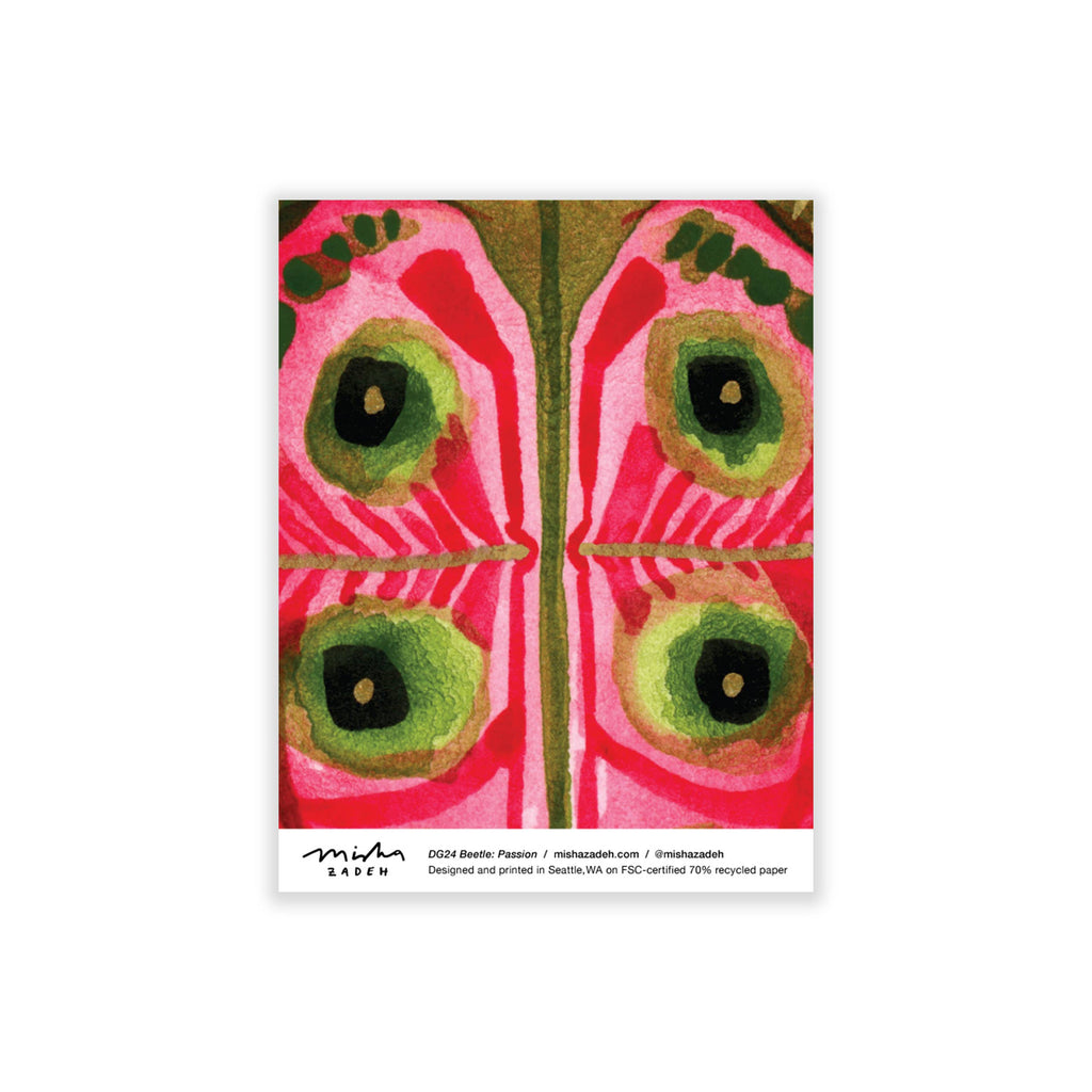 Bugs & Butterflies: Series 2, Boxed Set of 8 Note Cards, 2 each of 4 designs