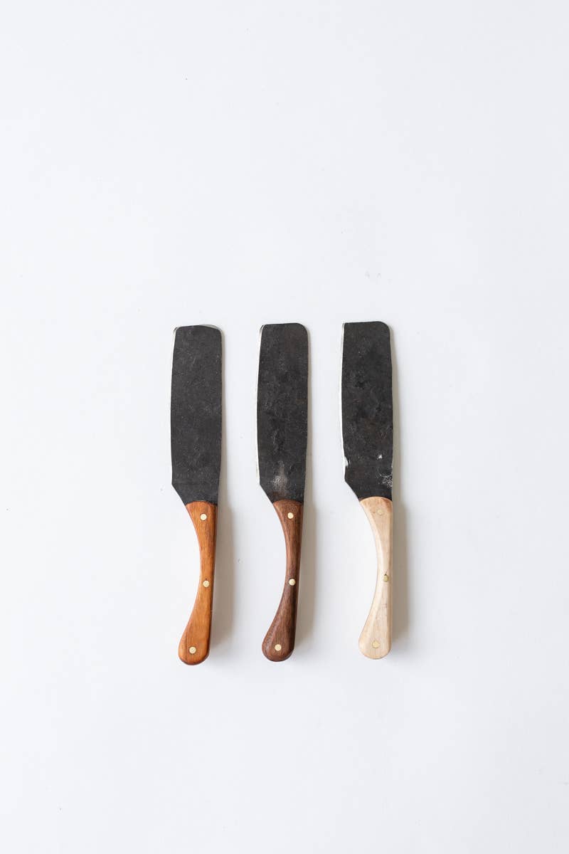 Hand Forged Spreader | Amish Made | Steel and Wood
