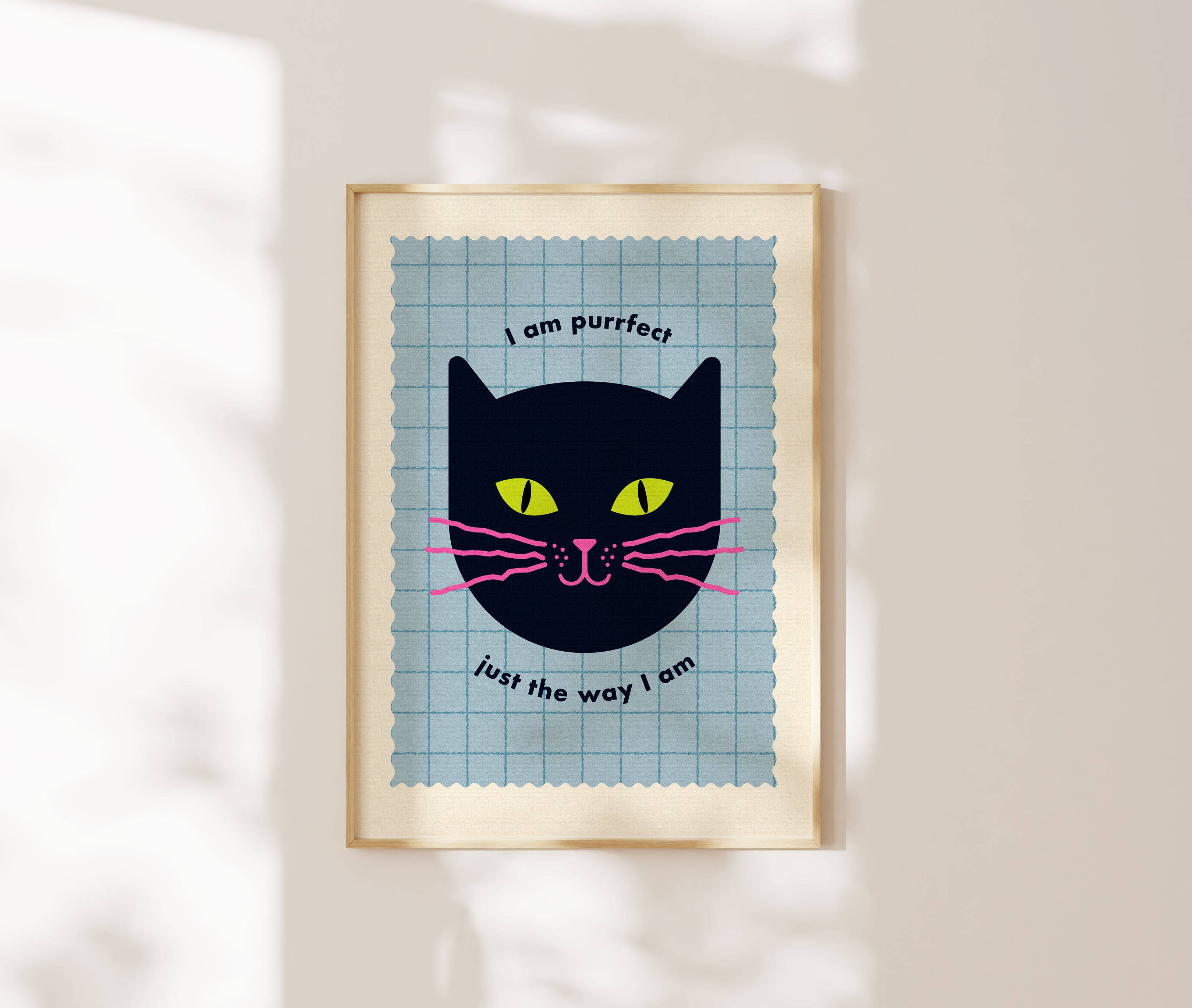 Perfect Just The Way I am Print -Kids Affirmation Art