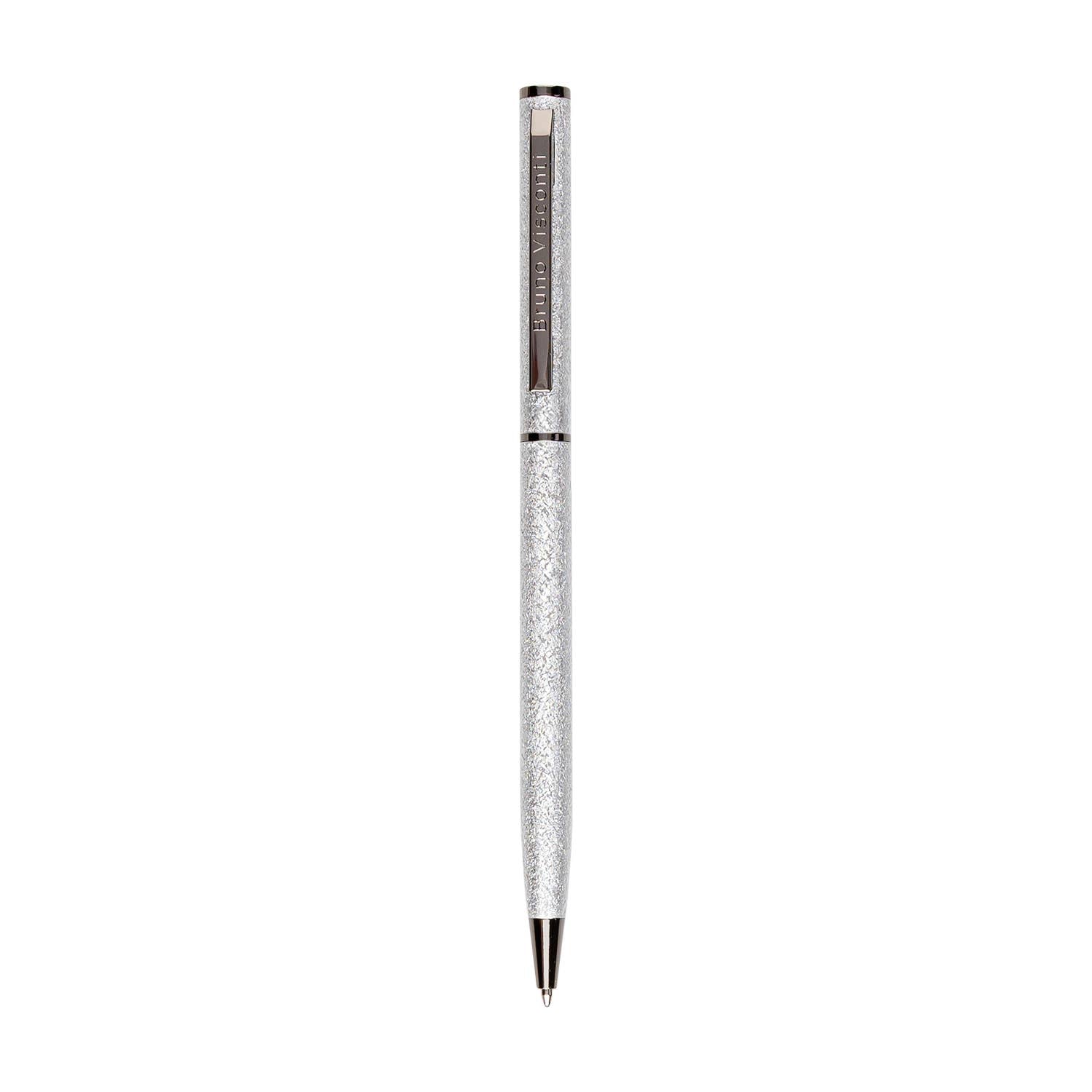 Tube of 12 Palermo pens - Silver Vintage
