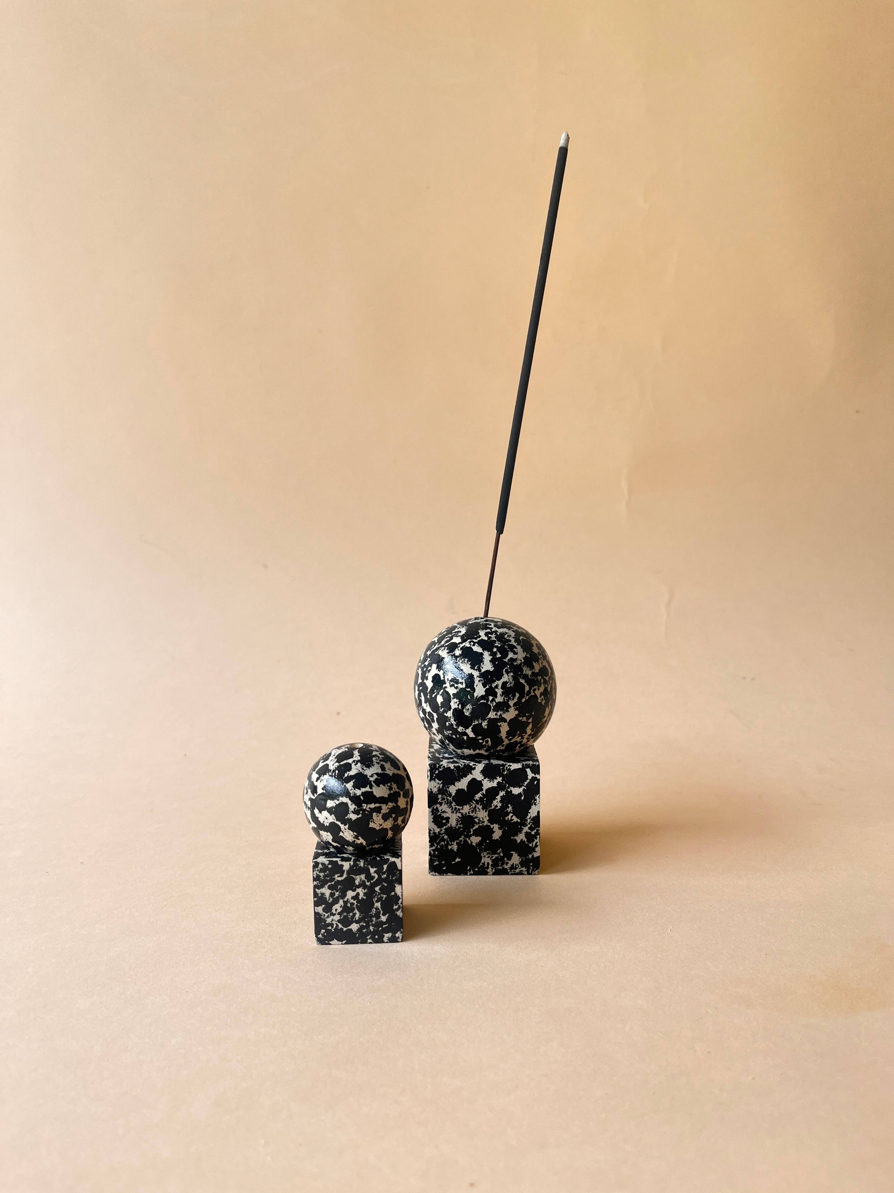 Wooden Incense Holder-Speckled