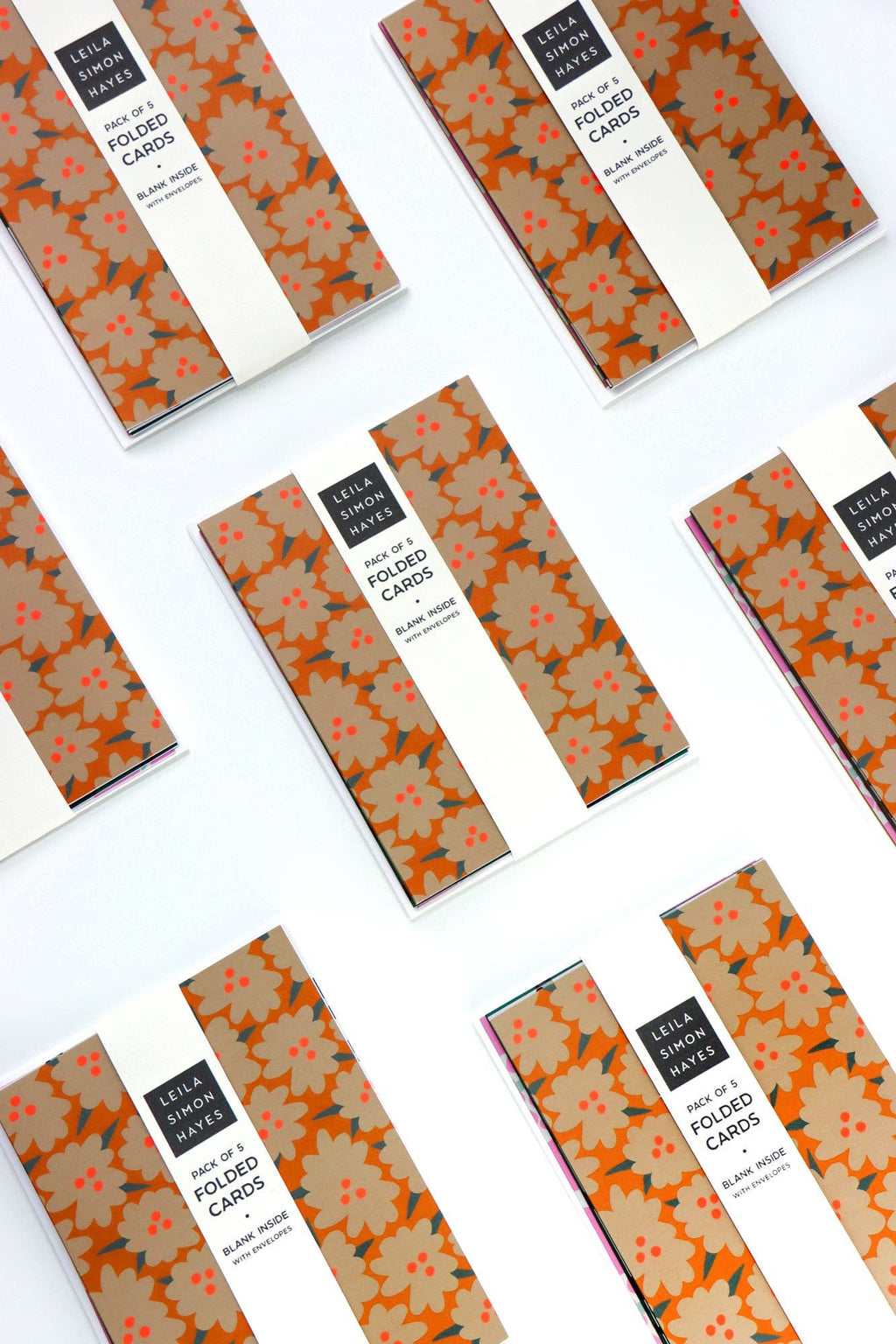 Bursting, folded card pack