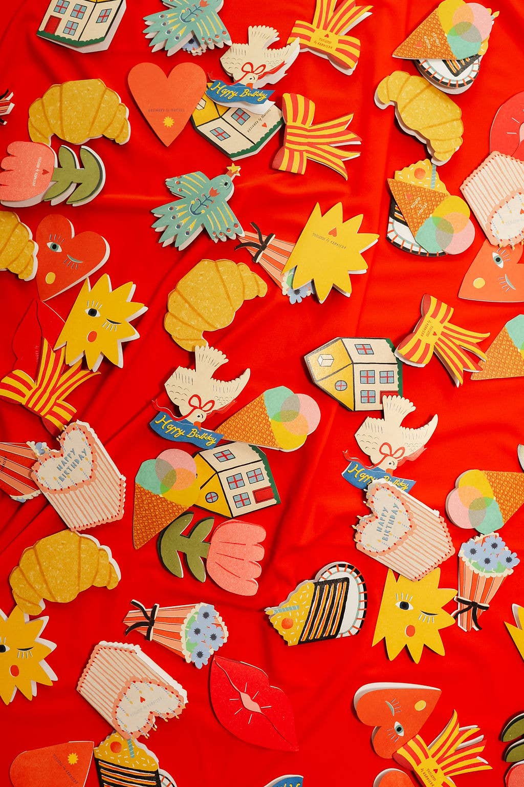 Messenger Bird Mini Cards - box of 6