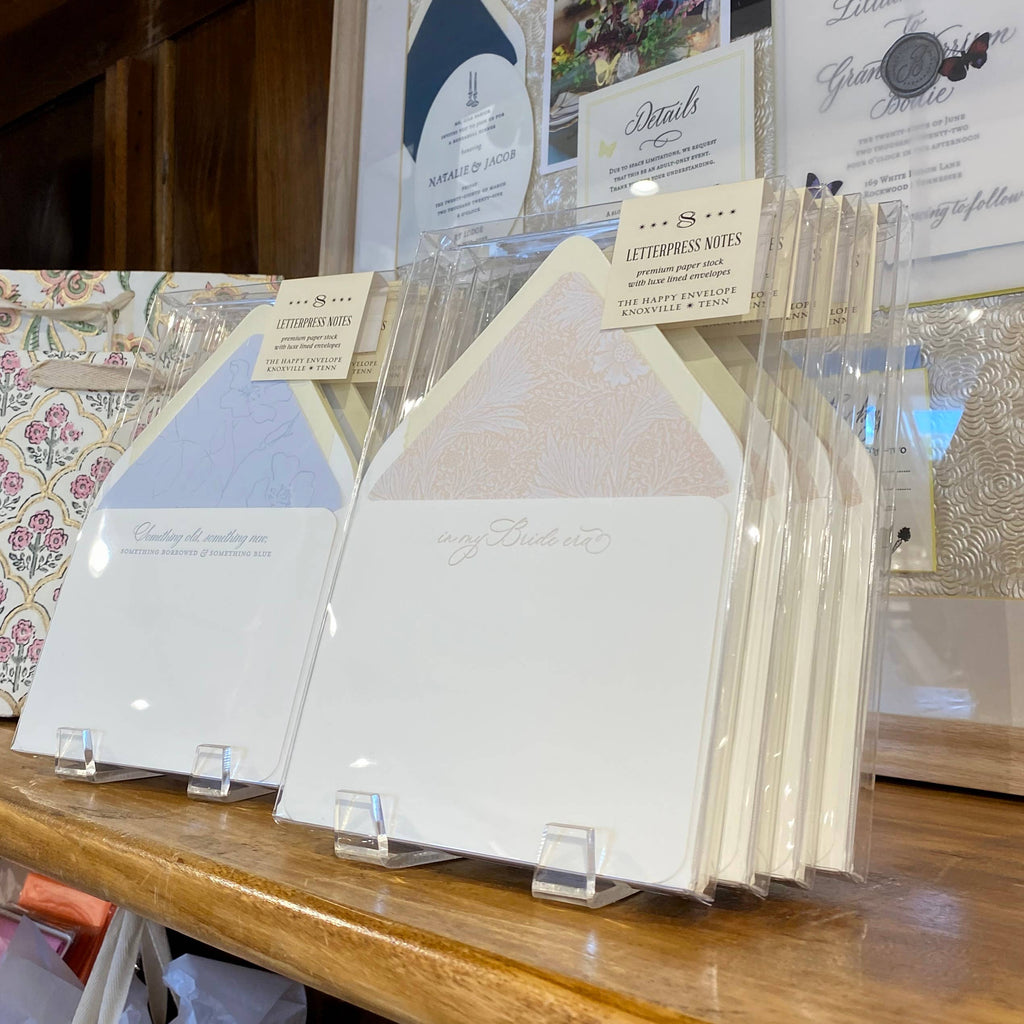 Bride Era Letterpress Stationery Pack