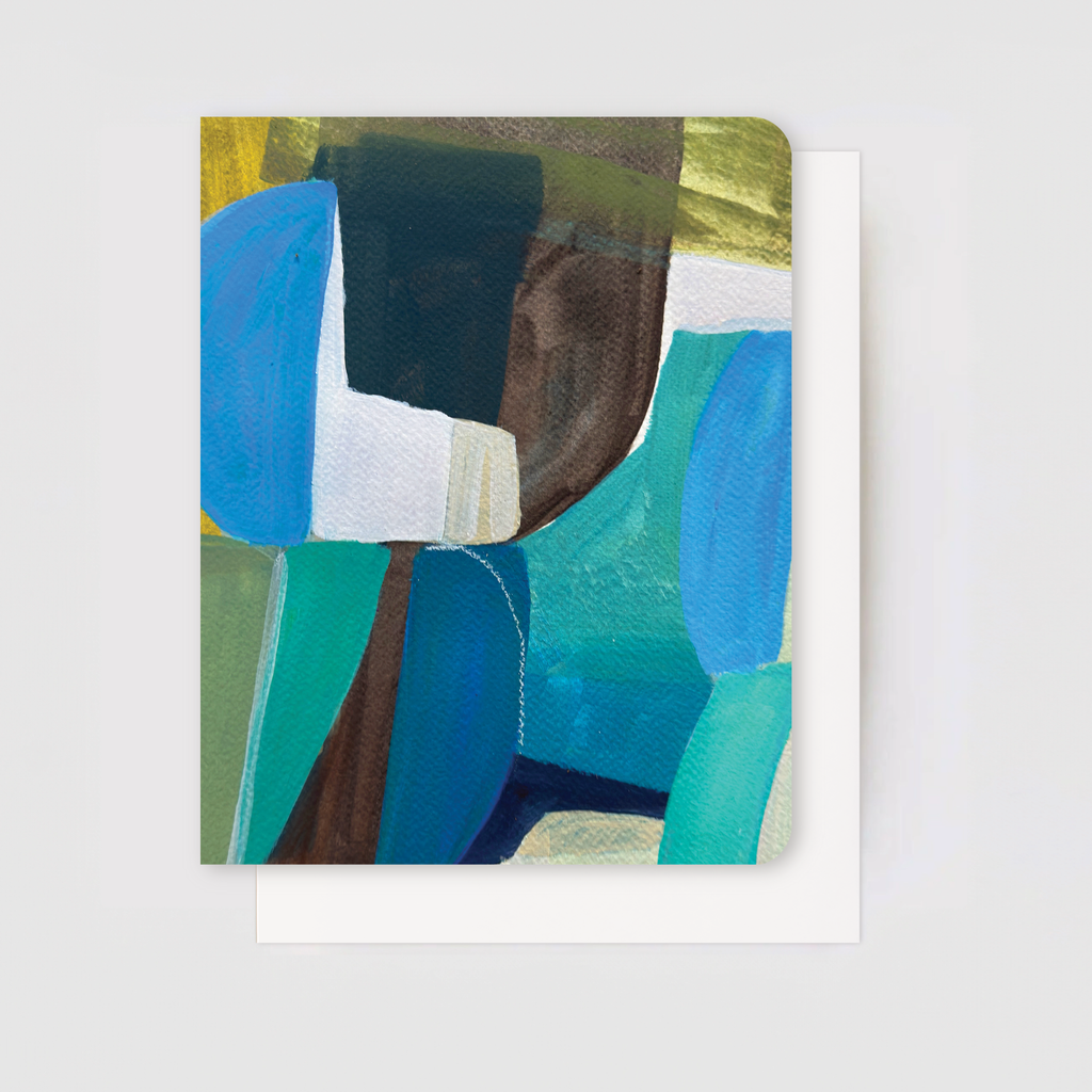 Dynamic and Vibrant  Art Card Set - Abstracts IV (5 Cards)