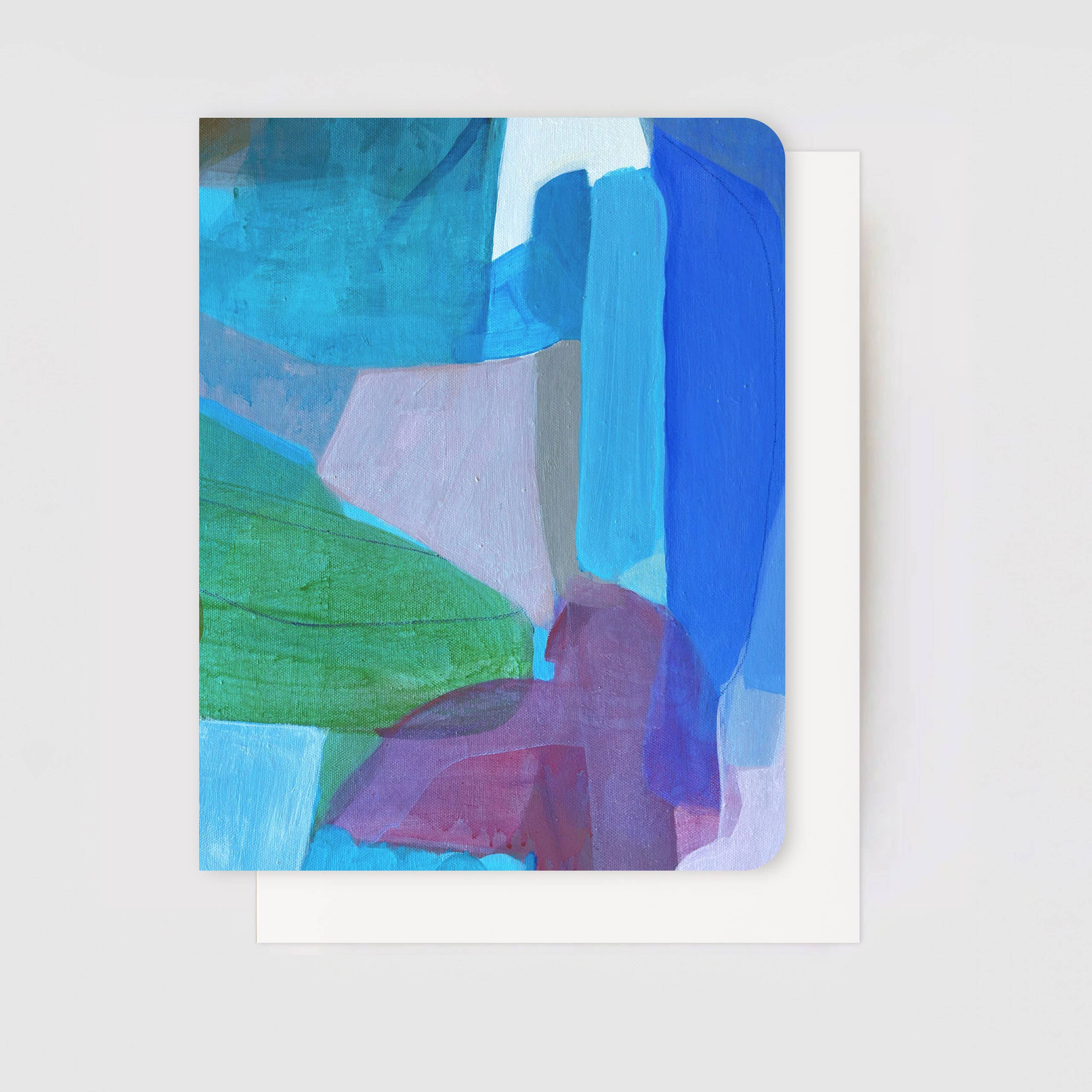 Painterly Blue Art Card Set – The Blues (5-Pack)