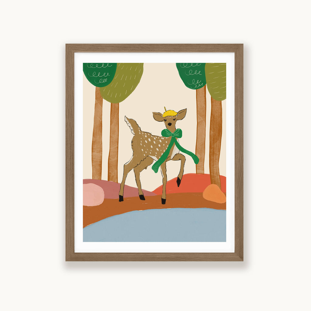 Deer with Beret