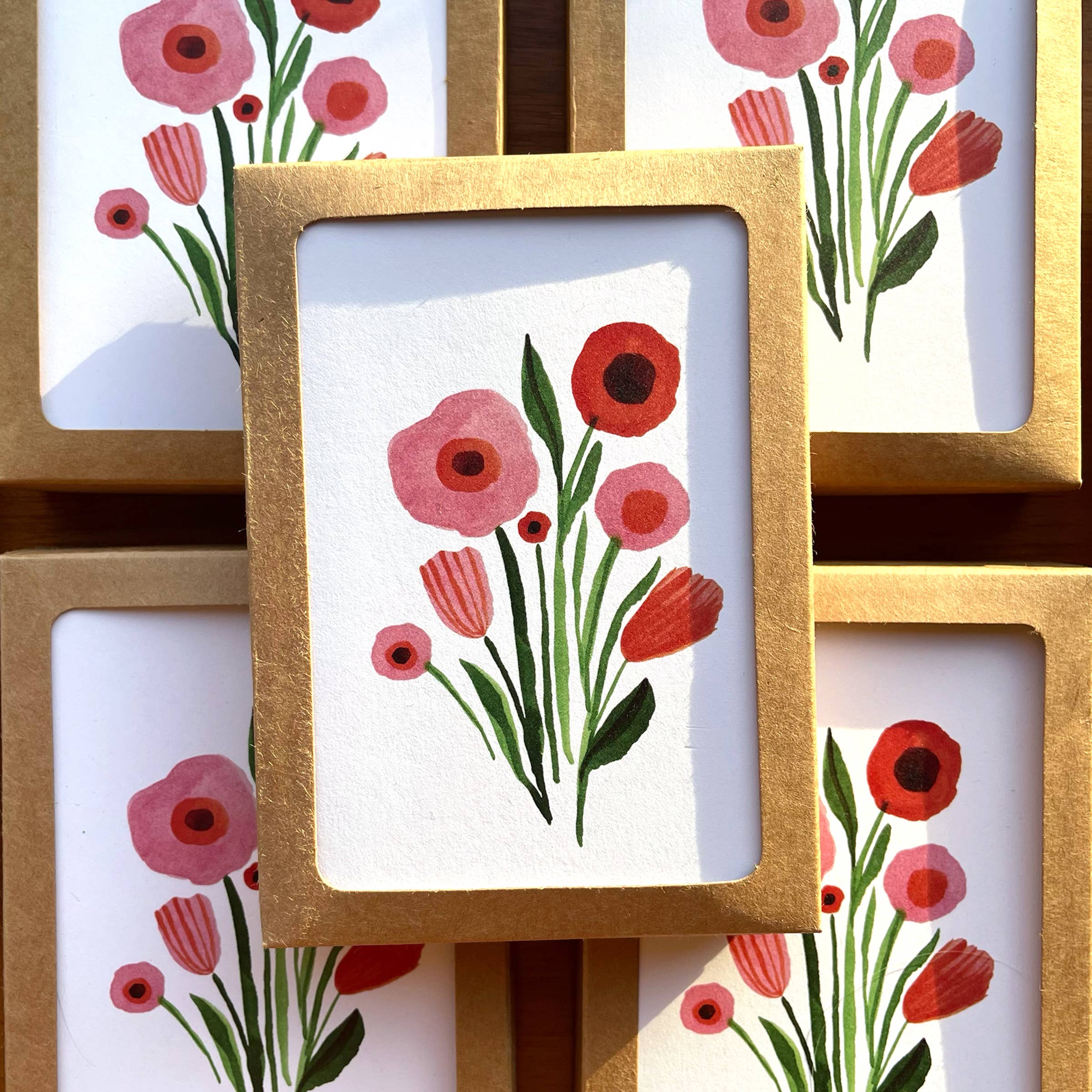 Spring Bouquet / Boxed Note Card Set