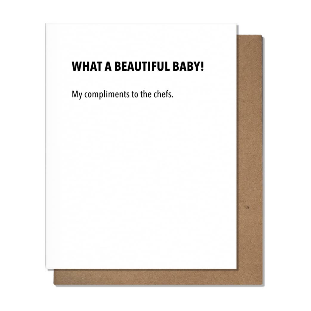 Beautiful Baby - Baby Card