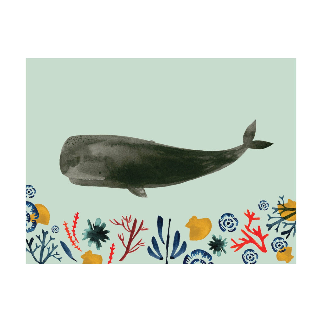 New! Whale and Sea Jewels / Boxed Note Cards