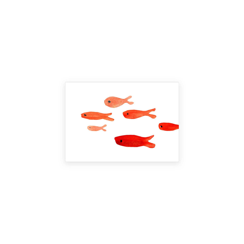 Red Fish / Boxed Blank Note Cards