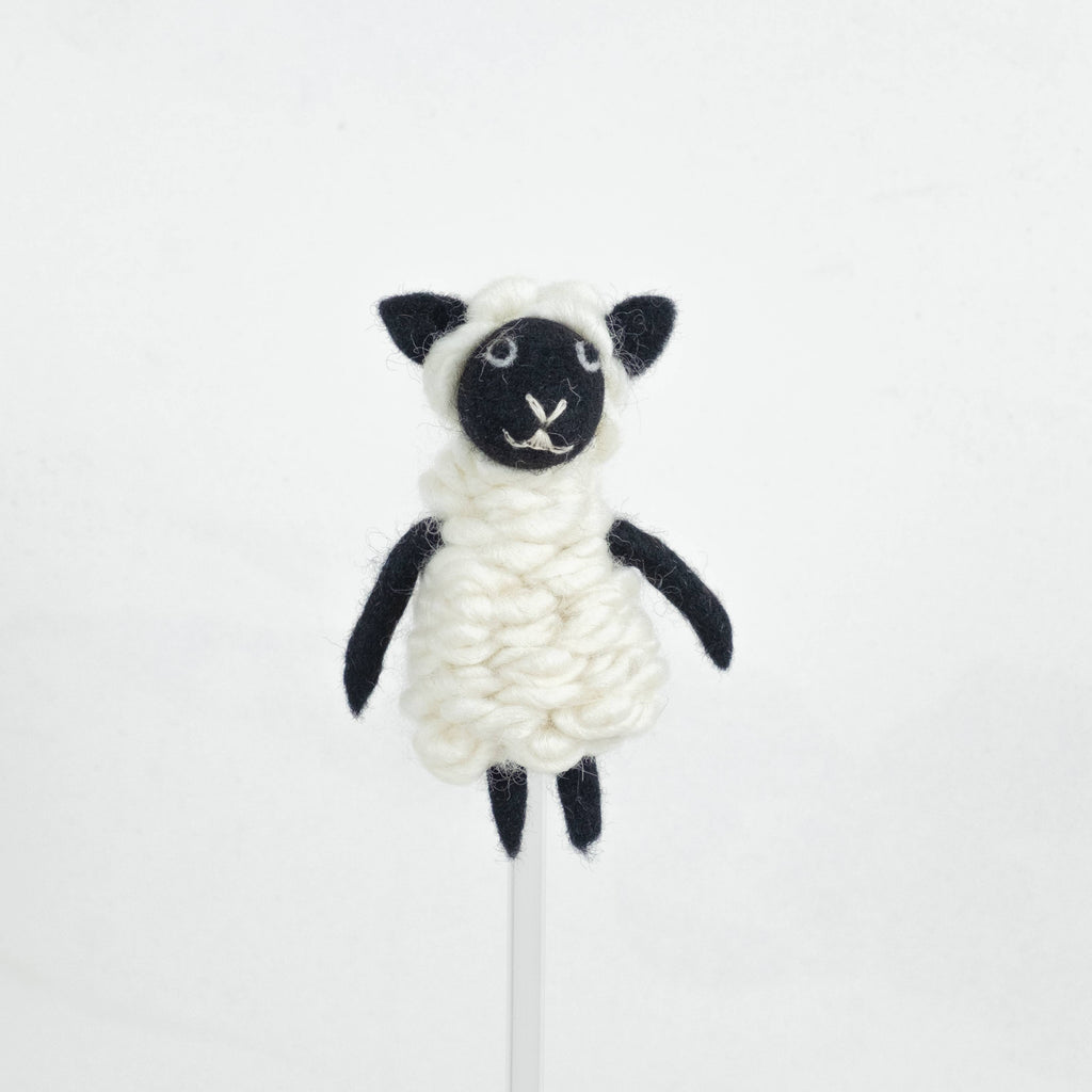 Finger Puppets - Natural Sheep - Assorted