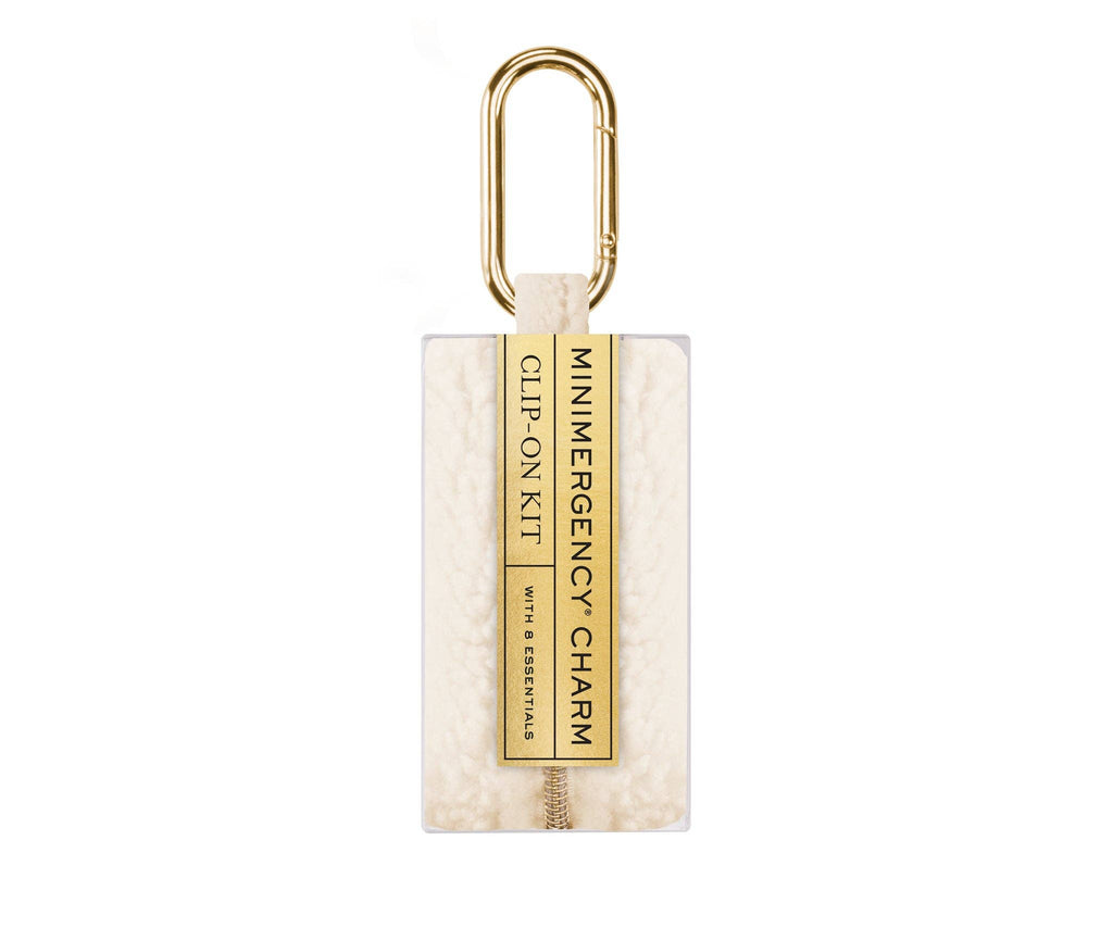 Sherpa Minimergency Charm | Ivory Stocking Stuffer Bag Charm