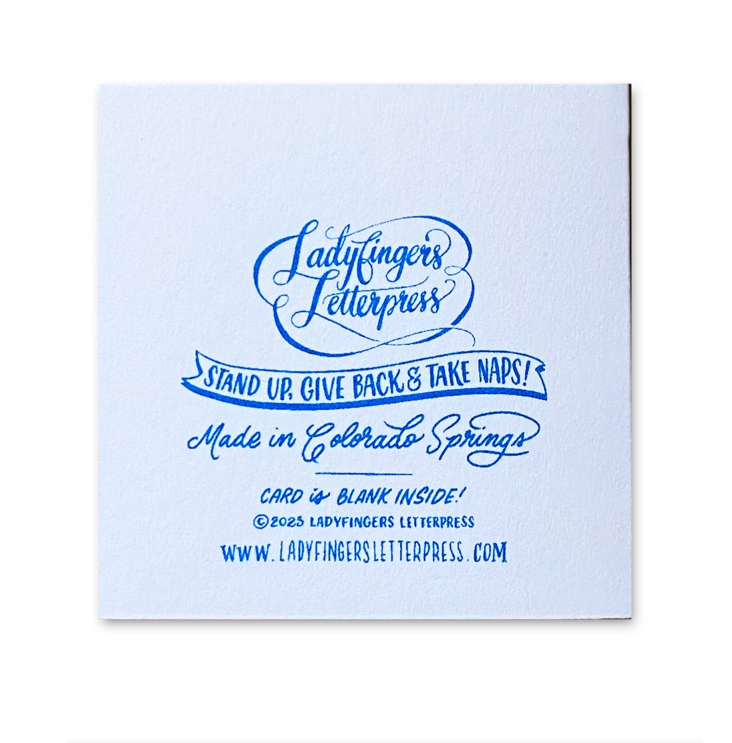 Lucky Duck Risograph Tiny Card