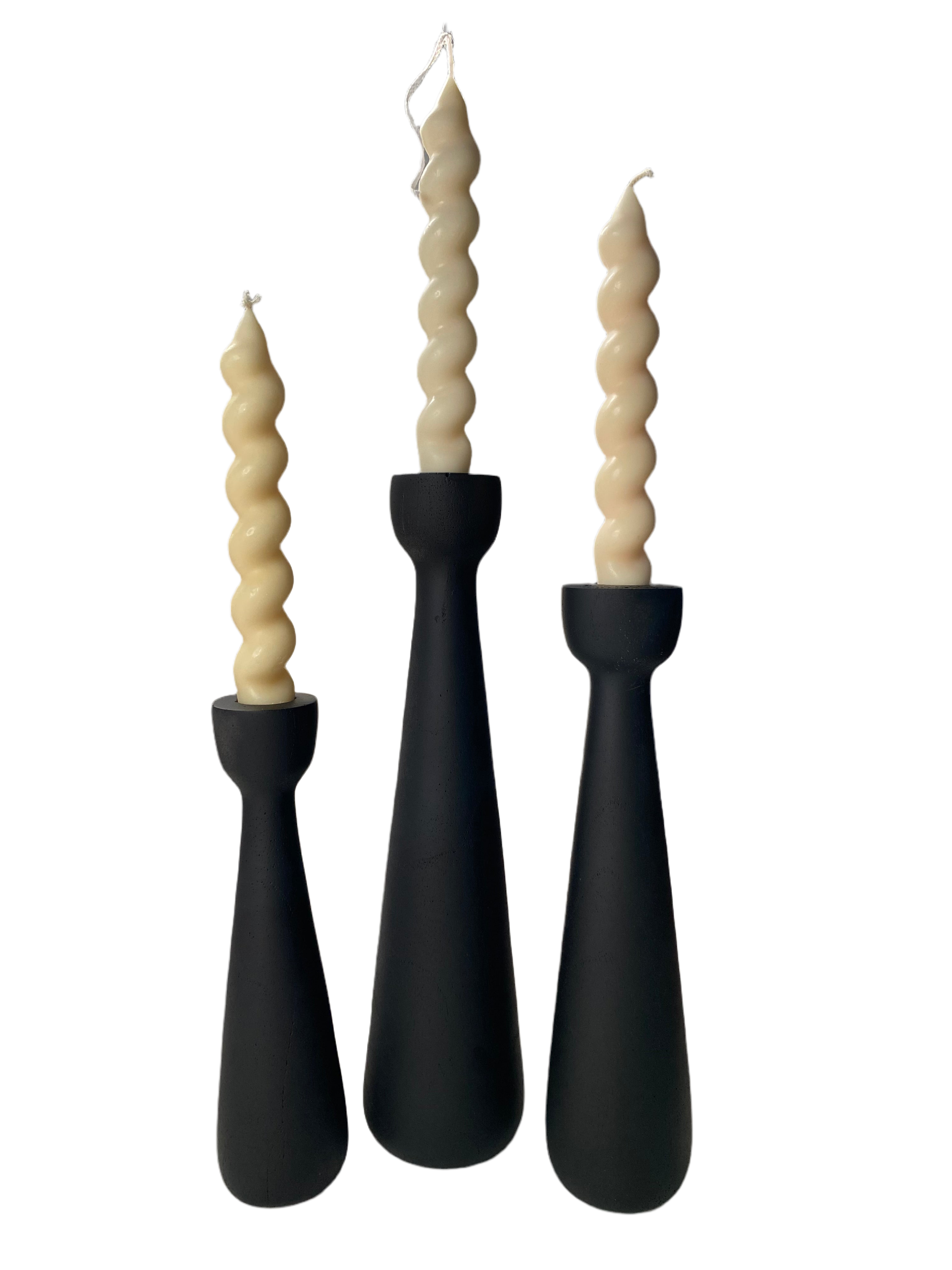 Candelabras- Taper Candle Trio |Taper Candle Holder Set of 3