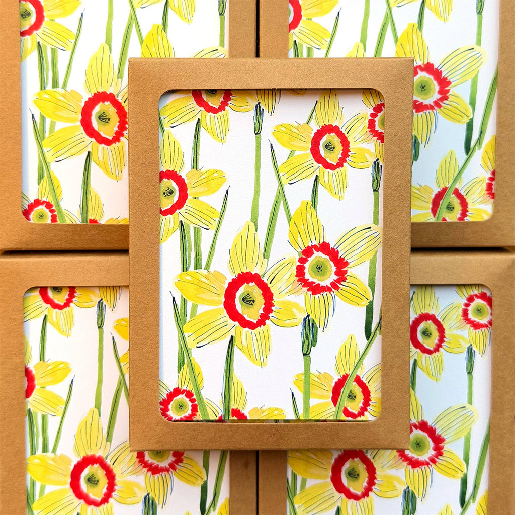 New! Darling Daffodils / Boxed Note Cards